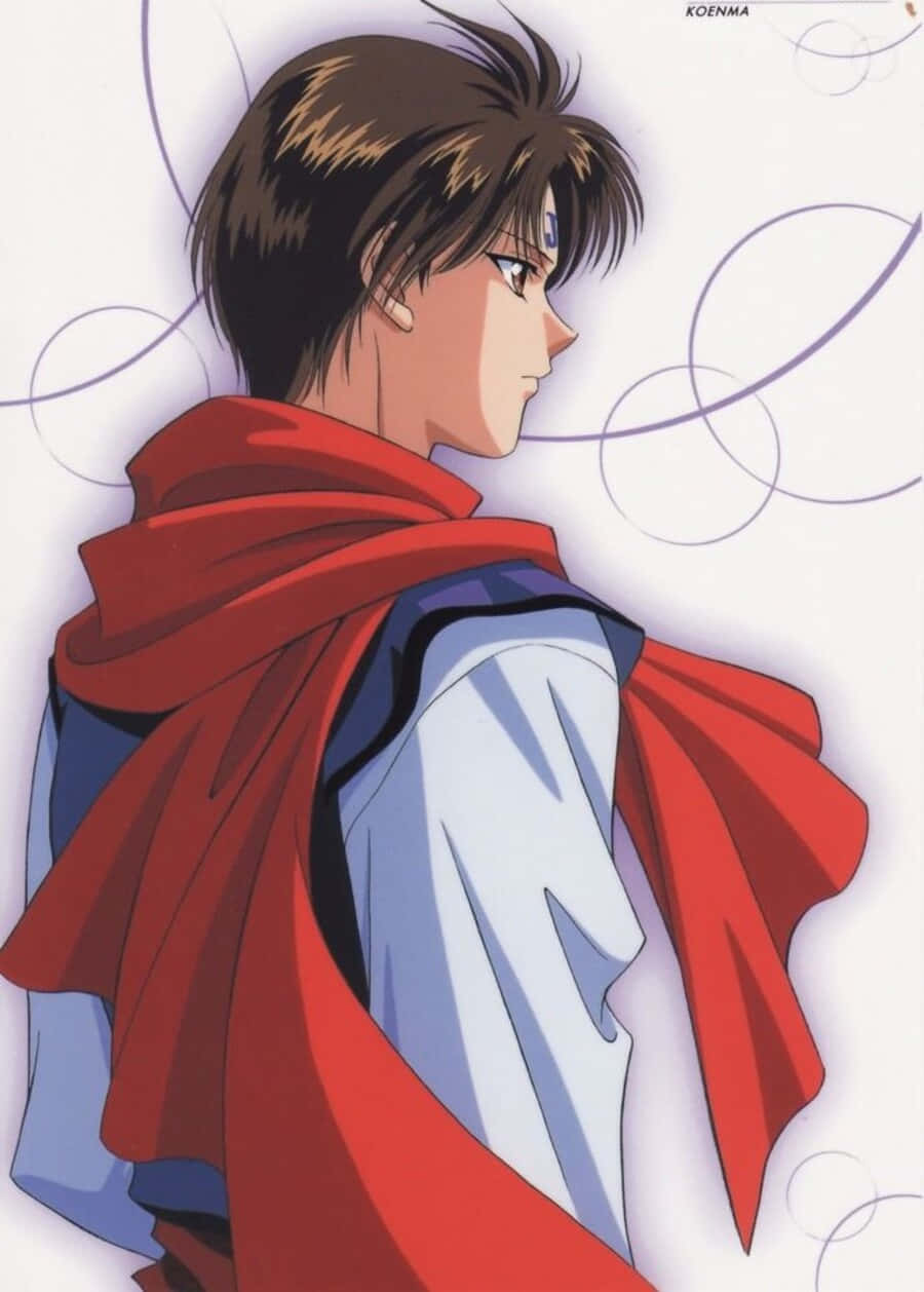 Koenma, Yu Yu Hakusho, red cape, SD Phone Wallpaper