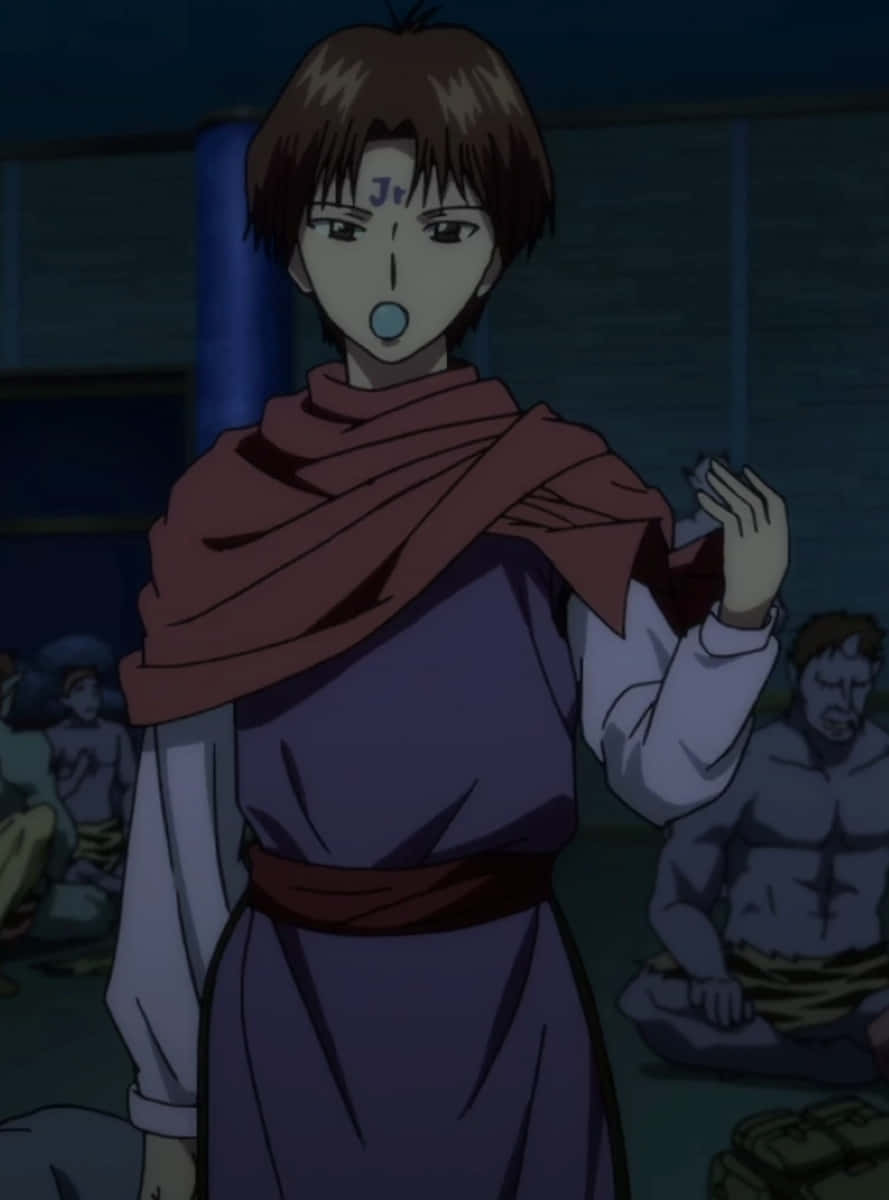 Koenma, Yu Yu Hakusho, brown hair, SD Phone Wallpaper