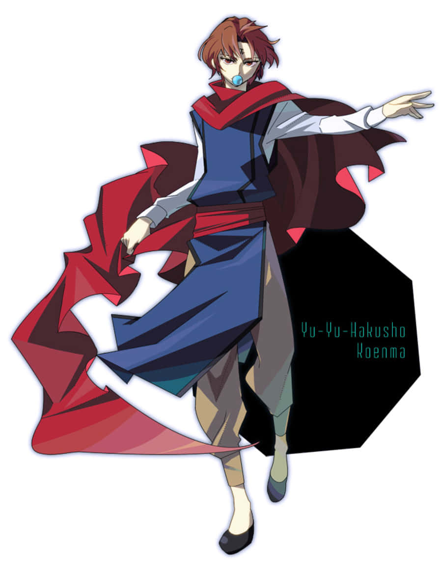 Koenma, Yu Yu Hakusho, red cape, SD Phone Wallpaper