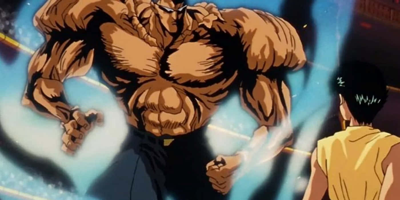Yu Yu Hakusho, Toguro, colossal muscular anime fighter, HD Desktop Wallpaper