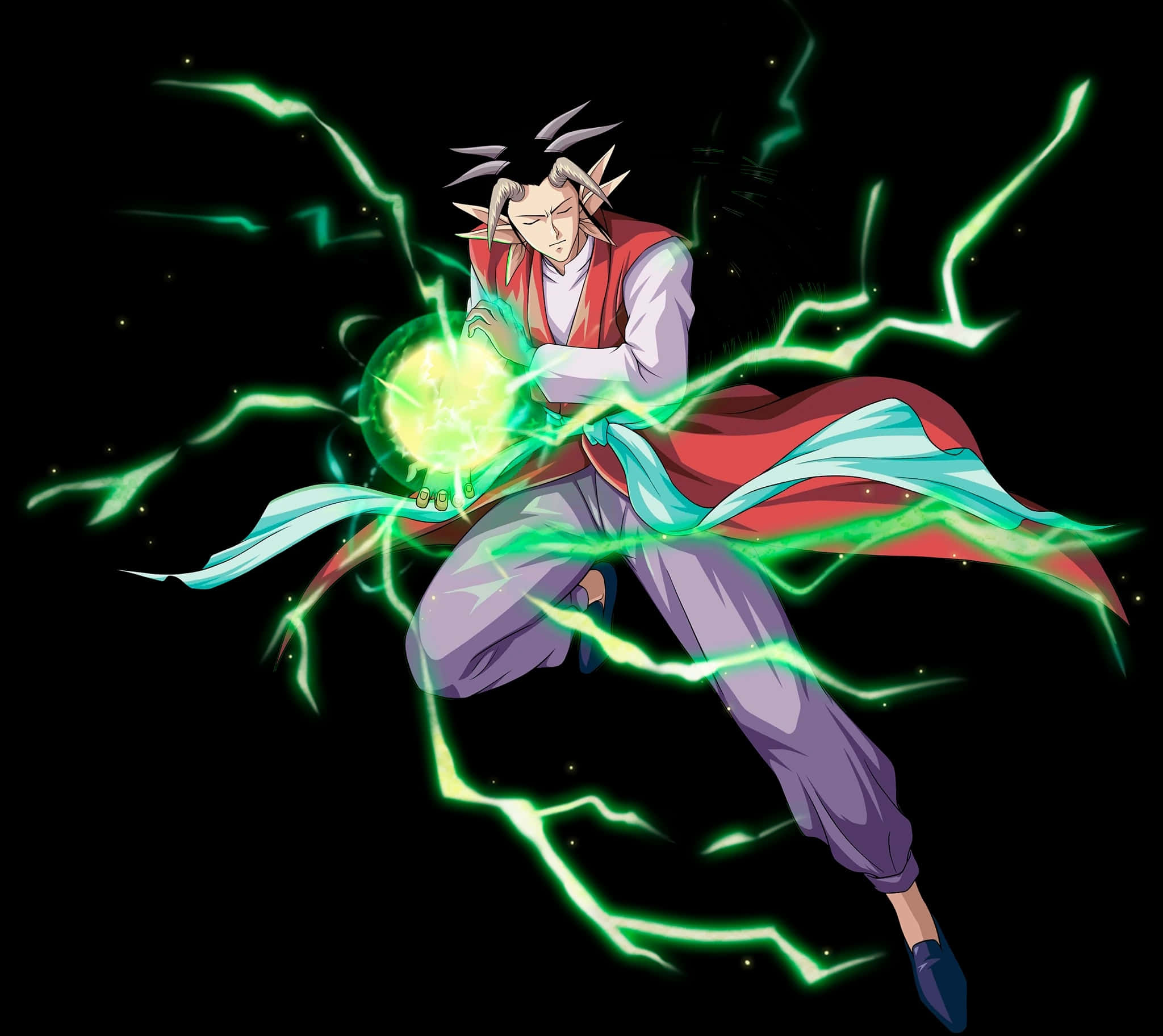 Yomi, Yu Yu Hakusho, red cape, Full HD Desktop Wallpaper