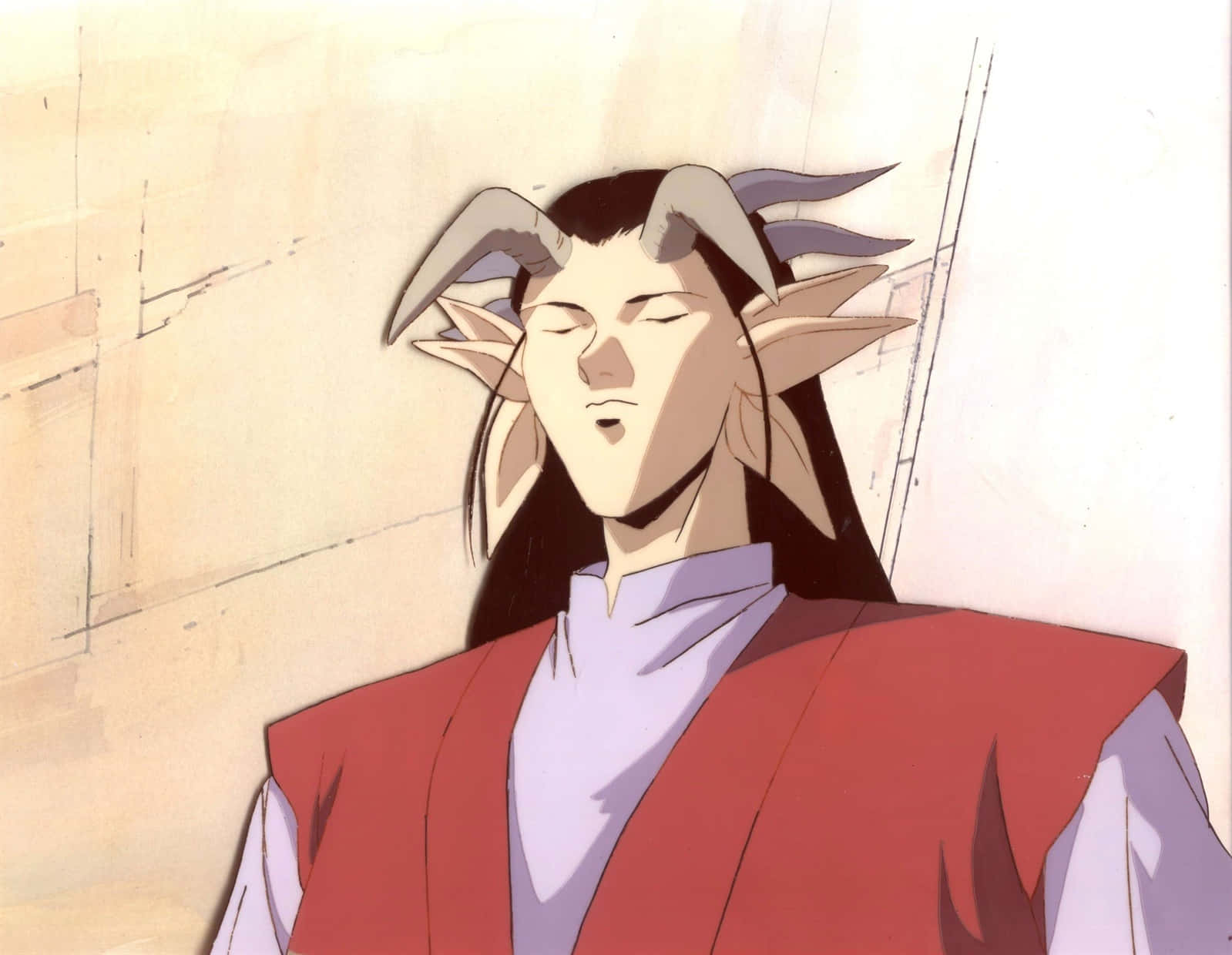 Yomi, Yu Yu Hakusho, goat horns, HD Desktop Wallpaper