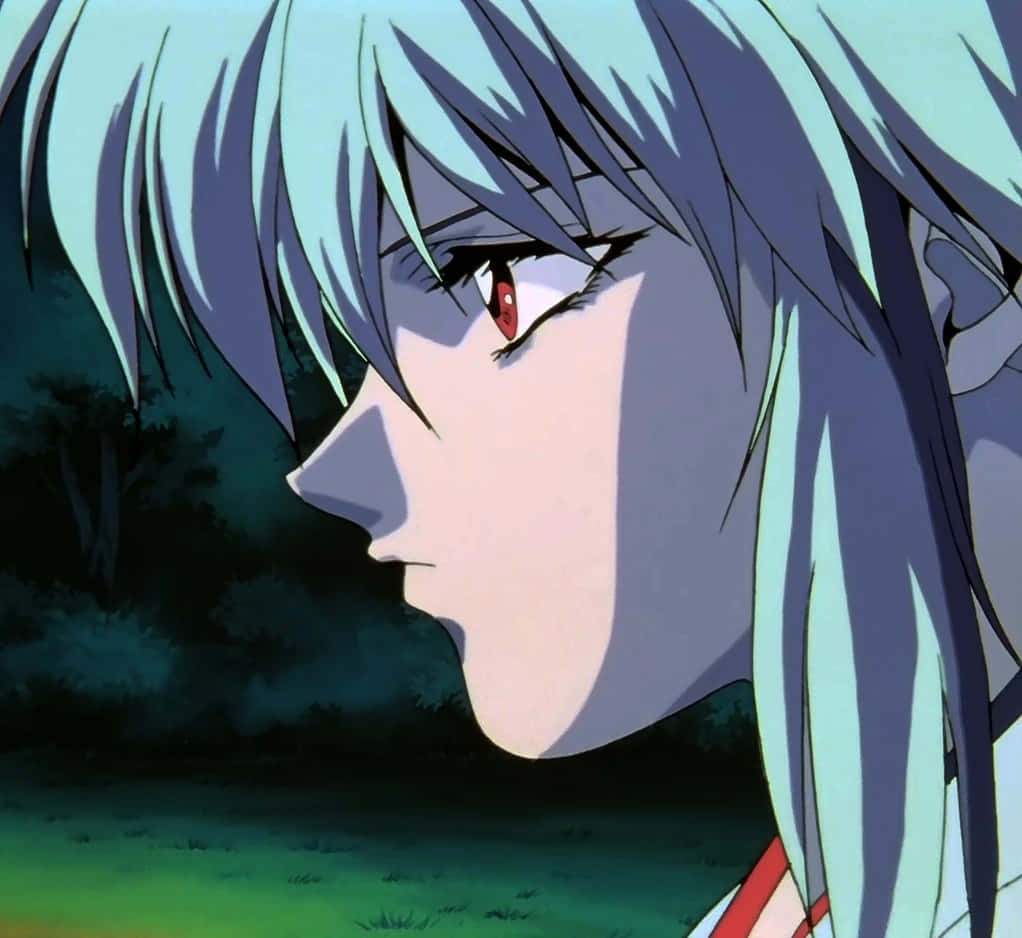 Yukina, Yu Yu Hakusho, pale blue hair, SD Desktop Wallpaper