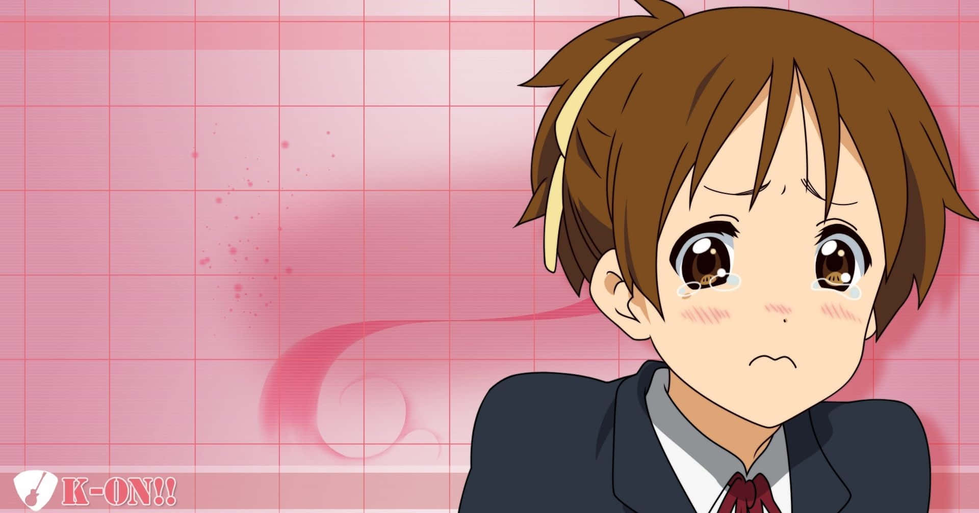 Yui Hirasawa, guitar, school uniform, Full HD Desktop Wallpaper
