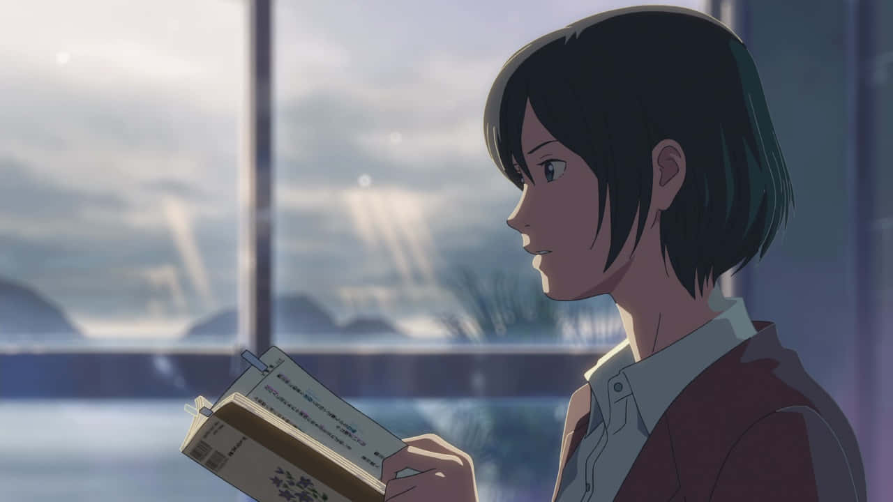 Yukari Yukino, literature teacher, short dark hair, HD Desktop Wallpaper