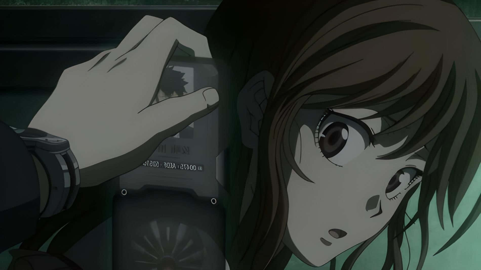 Yuki Funahara, handheld device, gloved hand, HD Desktop Wallpaper