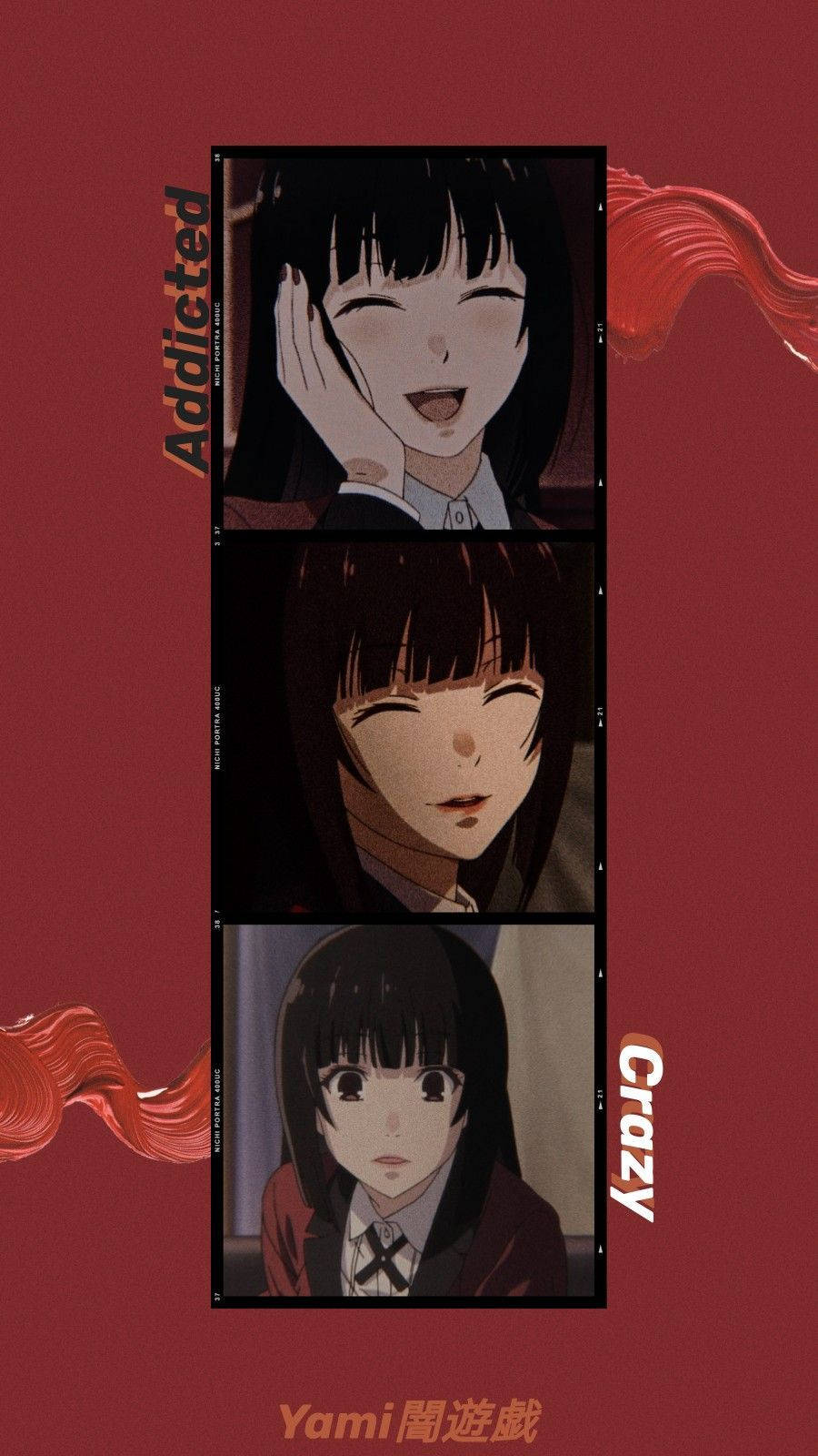 Yumeko, anime girls, school uniforms, HD Phone Wallpaper