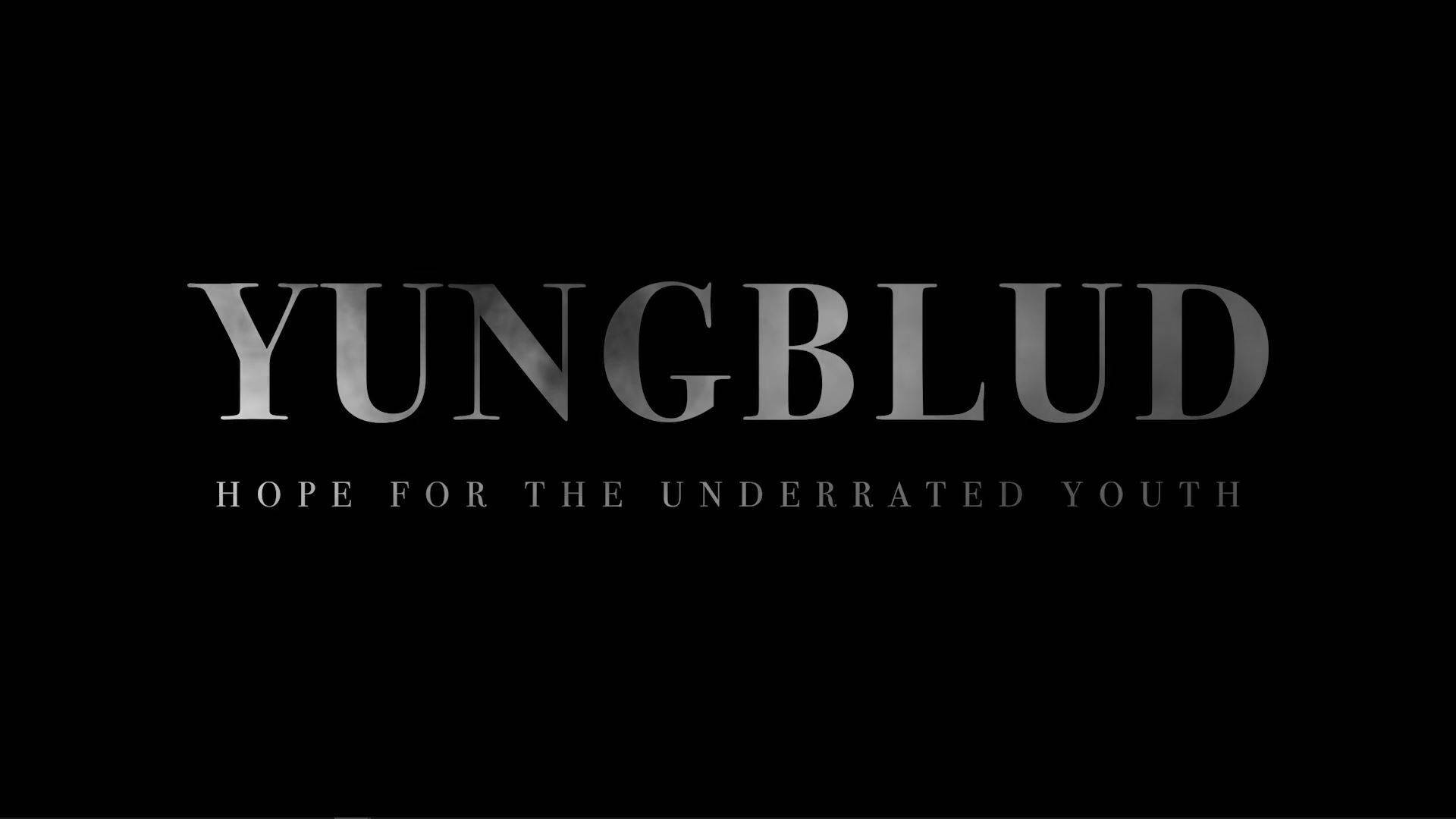 YUNGBLUD, HOPE FOR THE UNDERRATED YOUTH, metallic silver, Full HD Desktop Wallpaper