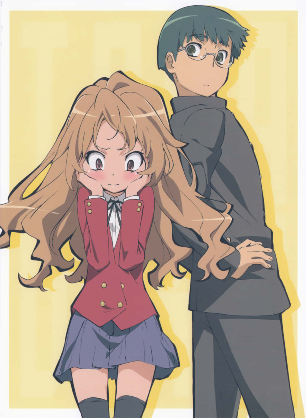 Yusaku Kitamura, red blazer, skirt, HD Phone Wallpaper