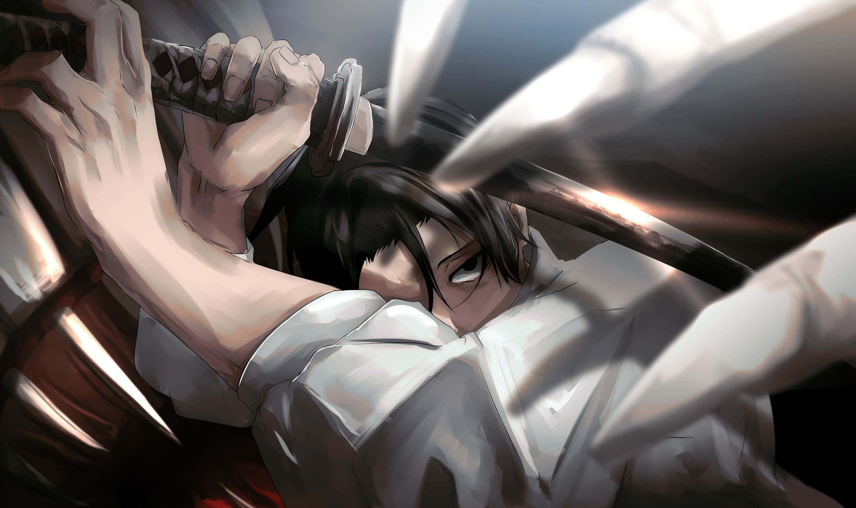 Yuta Okkotsu, sword, anime warrior, 2K Desktop Wallpaper