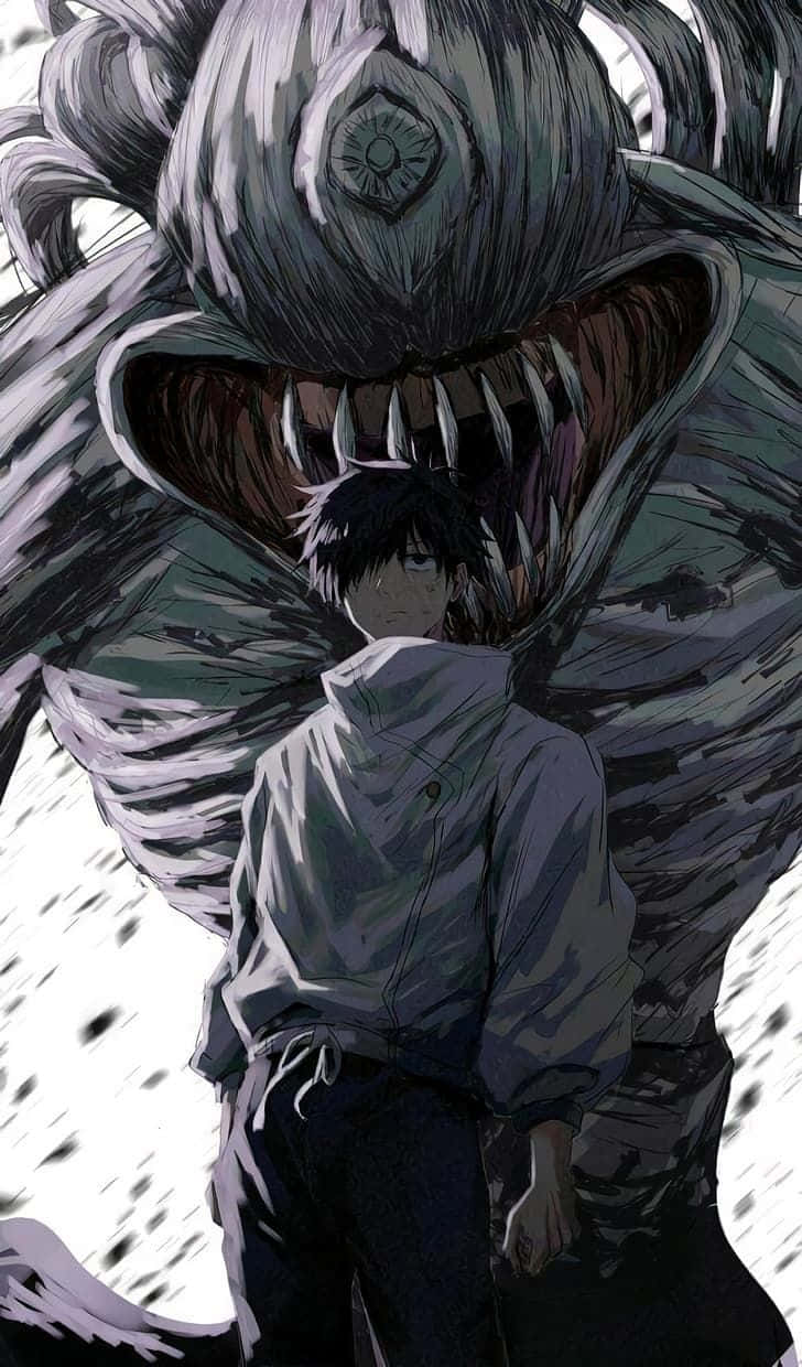 Yuta Okkotsu, cursed spirit, anime artwork, SD Phone Wallpaper