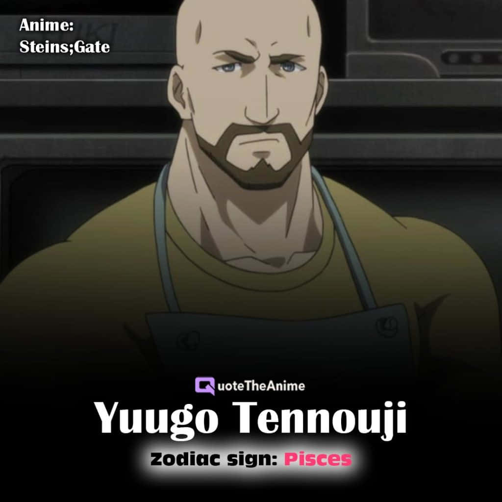 Yuugo Tennouji, bald anime man, beard, SD Desktop Wallpaper