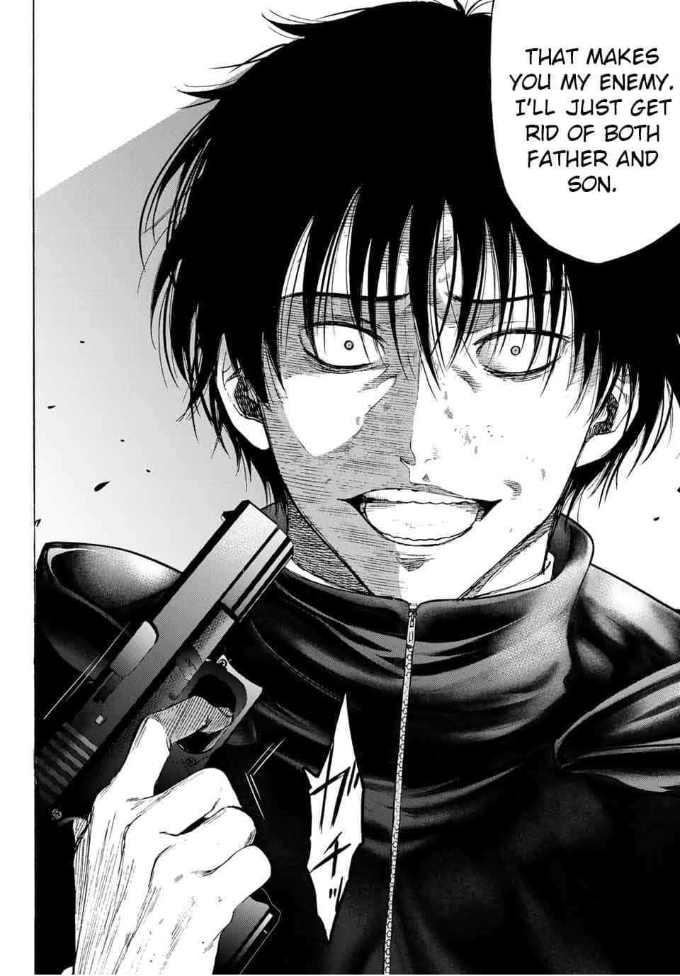 Yuuichi Katagiri, manga panel, wild hair, HD Phone Wallpaper
