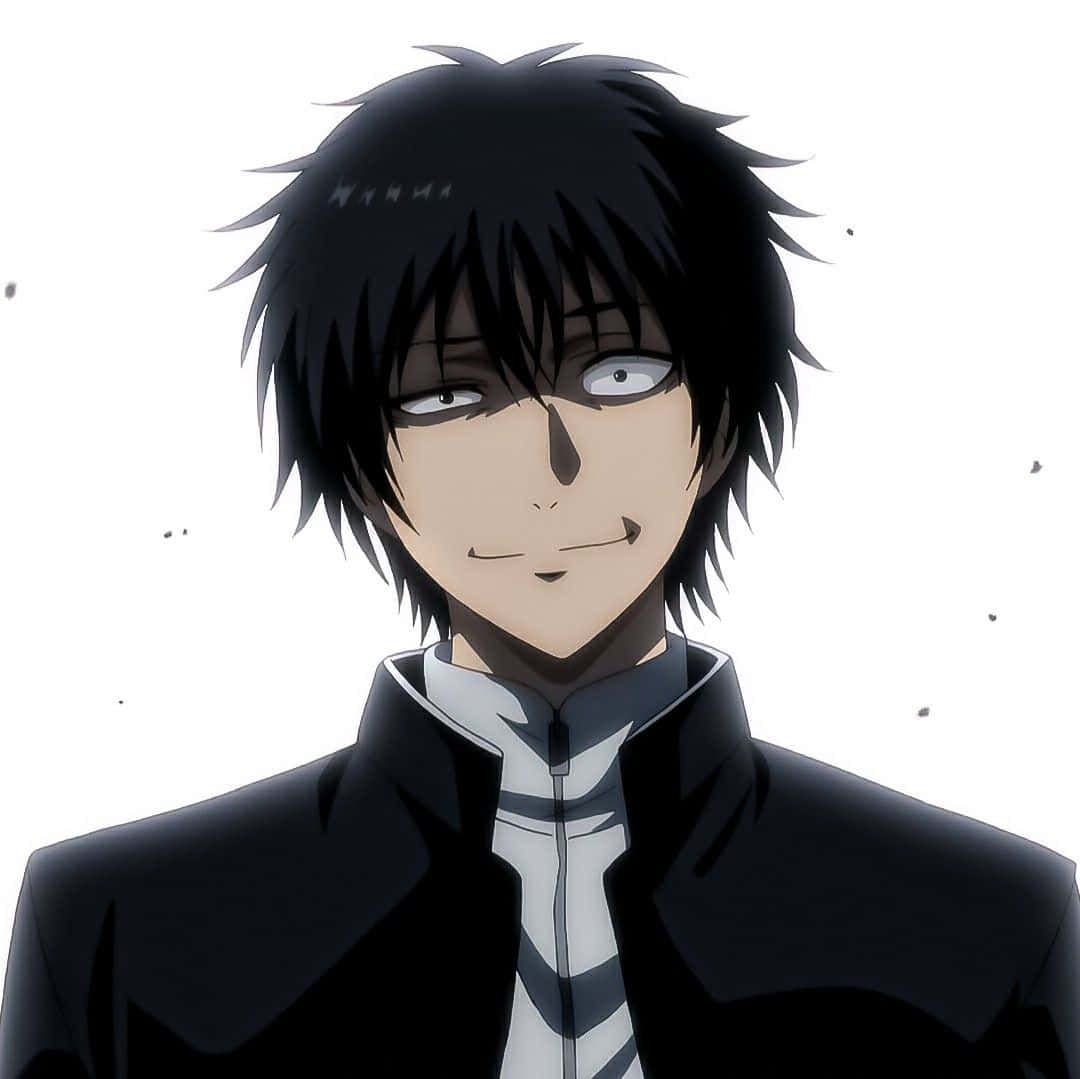 Yuuichi Katagiri, spiky black-haired, black jacket, SD Desktop Wallpaper