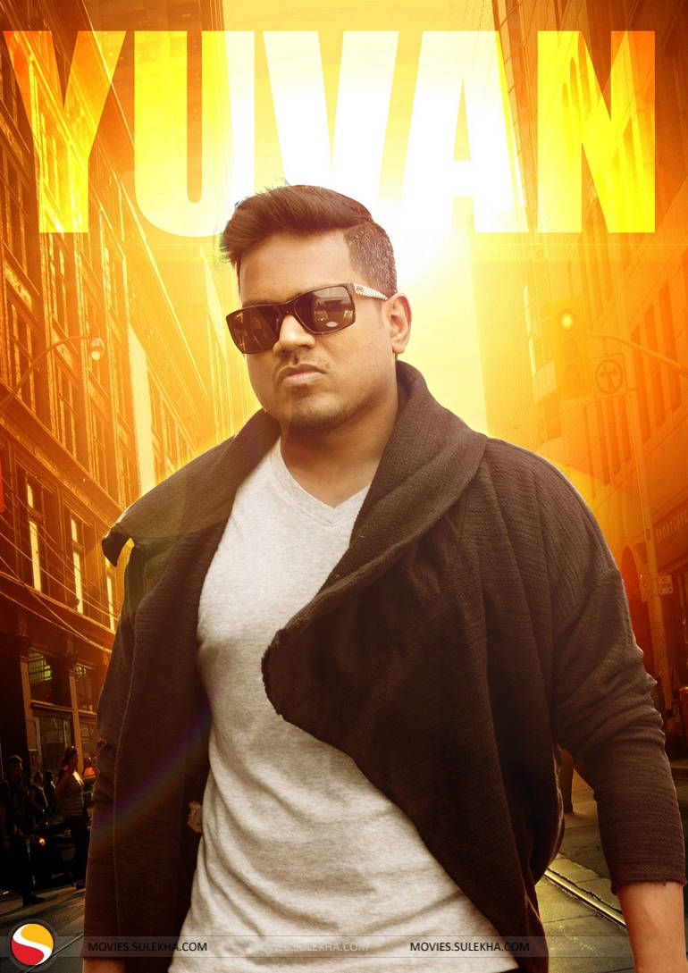 Yuvan Shankar Raja, sunglasses, dark jacket, SD Phone Wallpaper