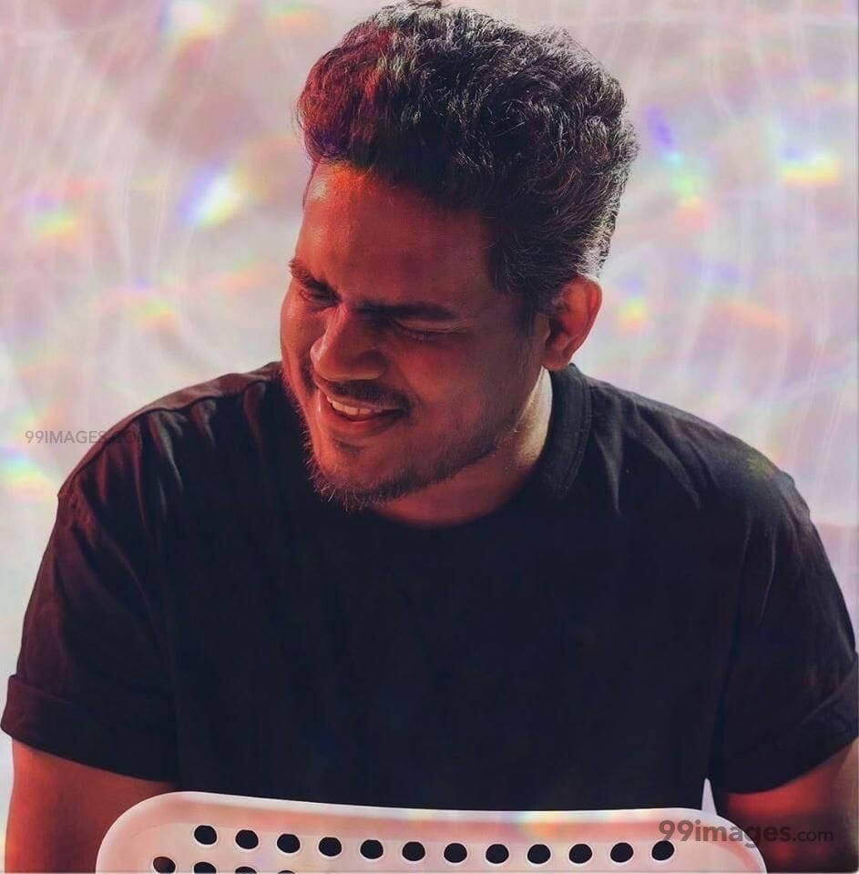 Yuvan Shankar Raja, black, curly hair, SD Phone Wallpaper