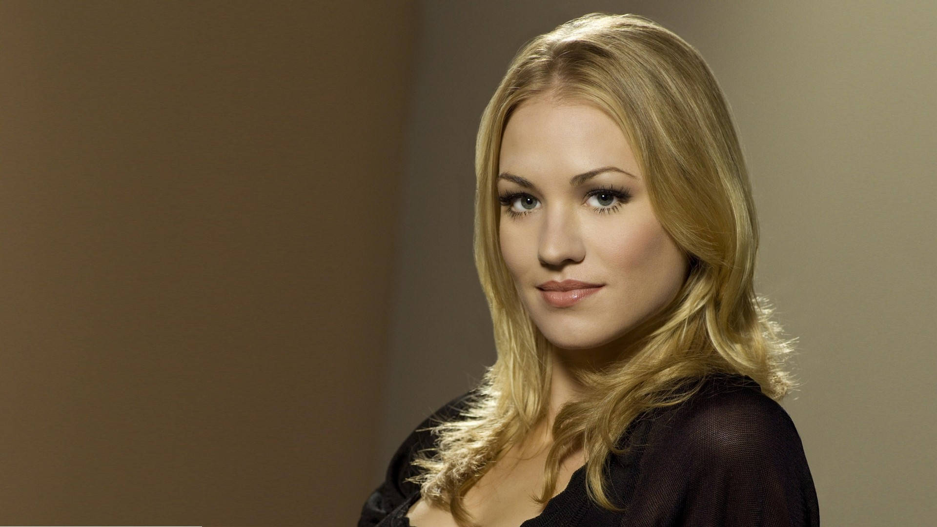 Yvonne Strahovski, blonde, soft waves, Full HD Desktop Wallpaper