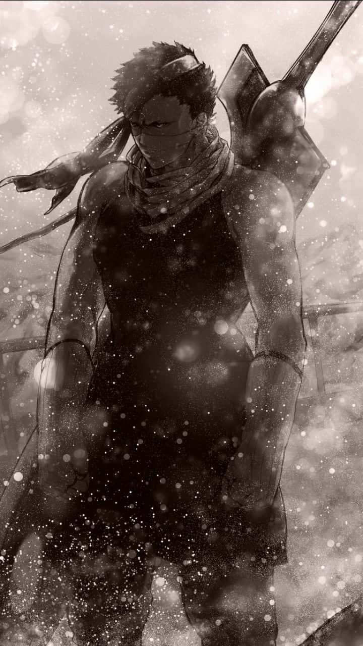 Zabuza Momochi, misty battle stance, masked warrior, HD Phone Wallpaper