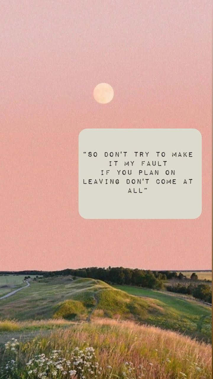Zach Bryan, sunset, pink sky, HD Phone Wallpaper