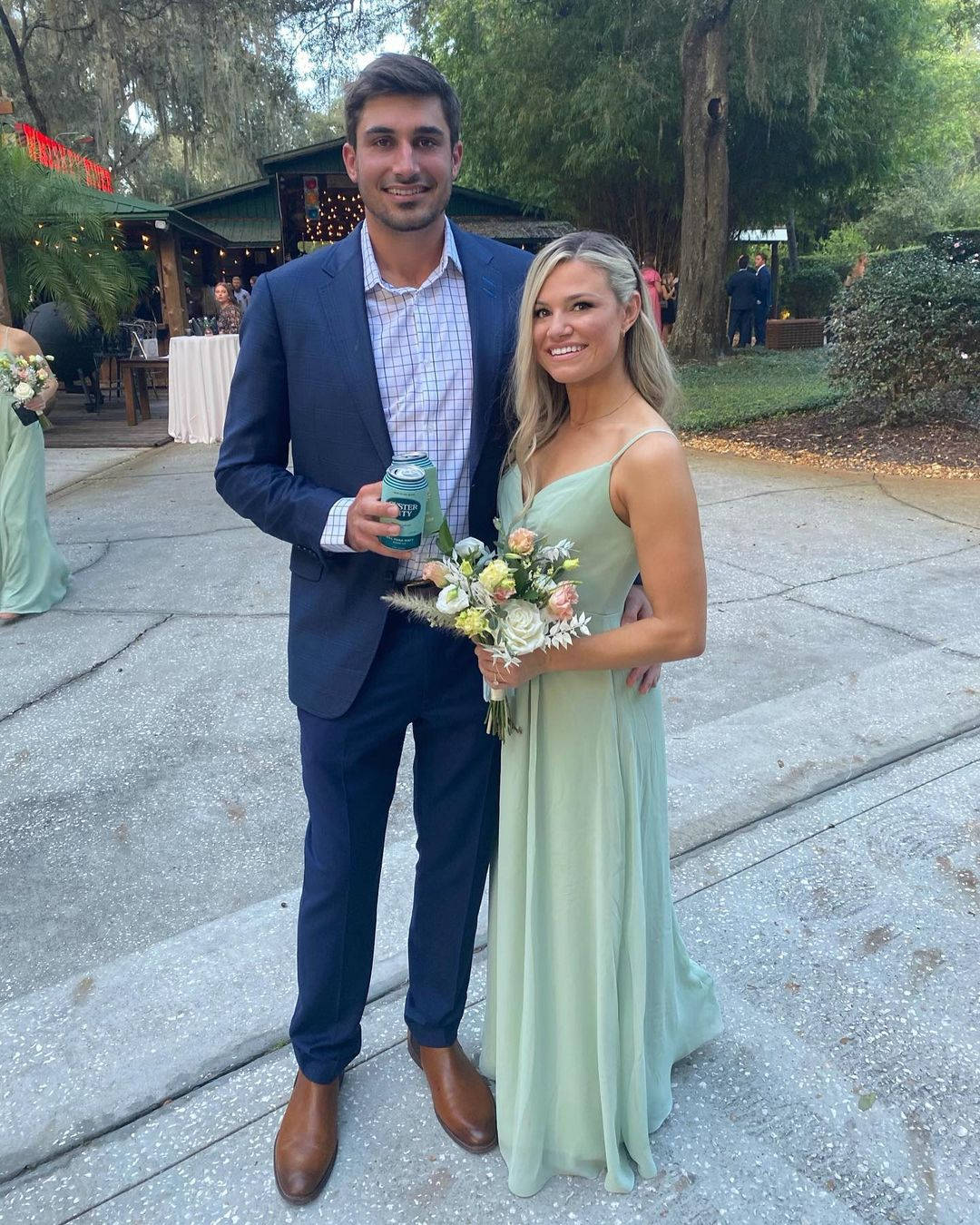 Zach Eflin, wife, couple, HD Phone Wallpaper