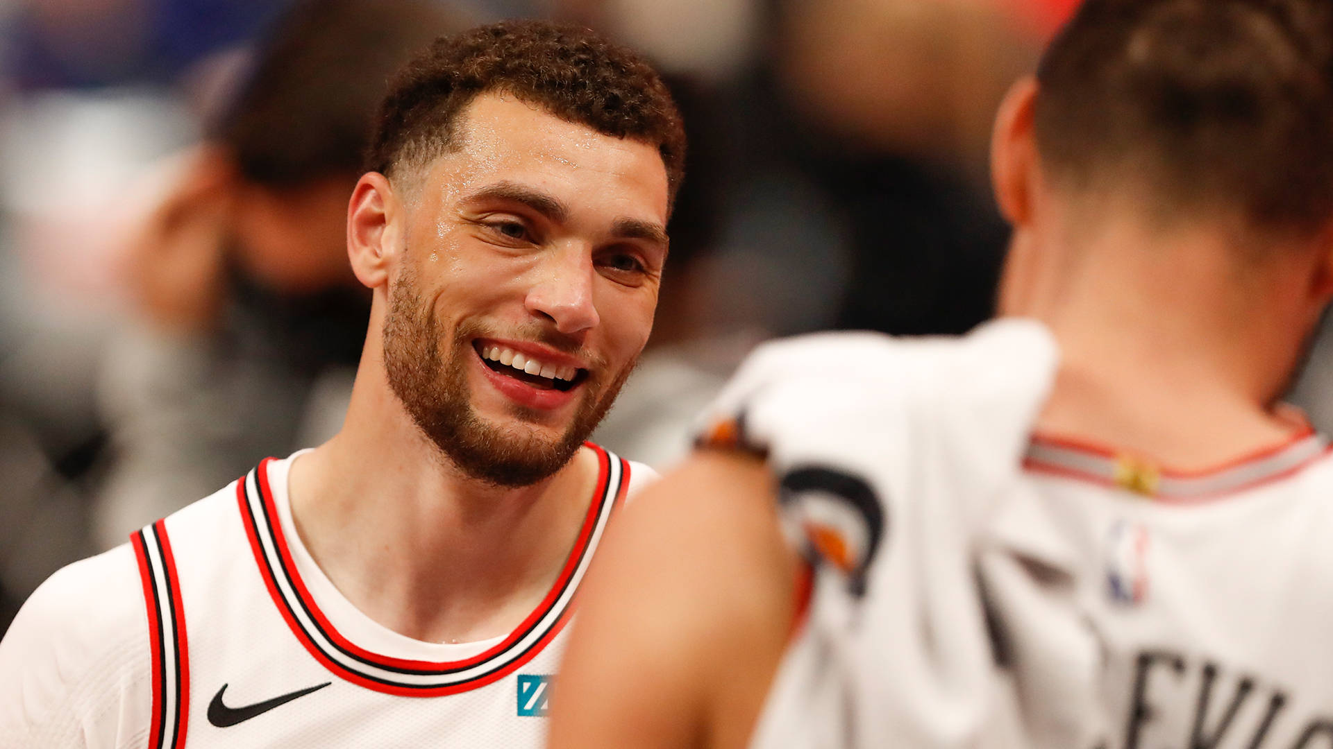 Zach Lavine, basketball player, teammate, Full HD Desktop Wallpaper