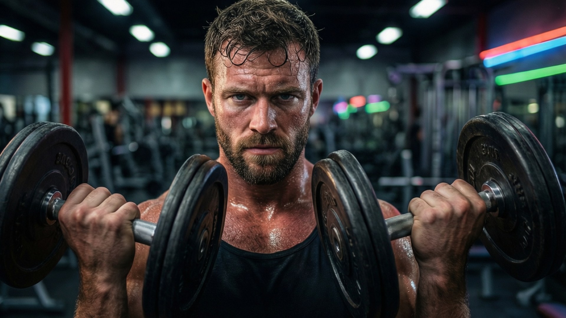 Zack Moss, gym, Training Intensity, Full HD Desktop Wallpaper