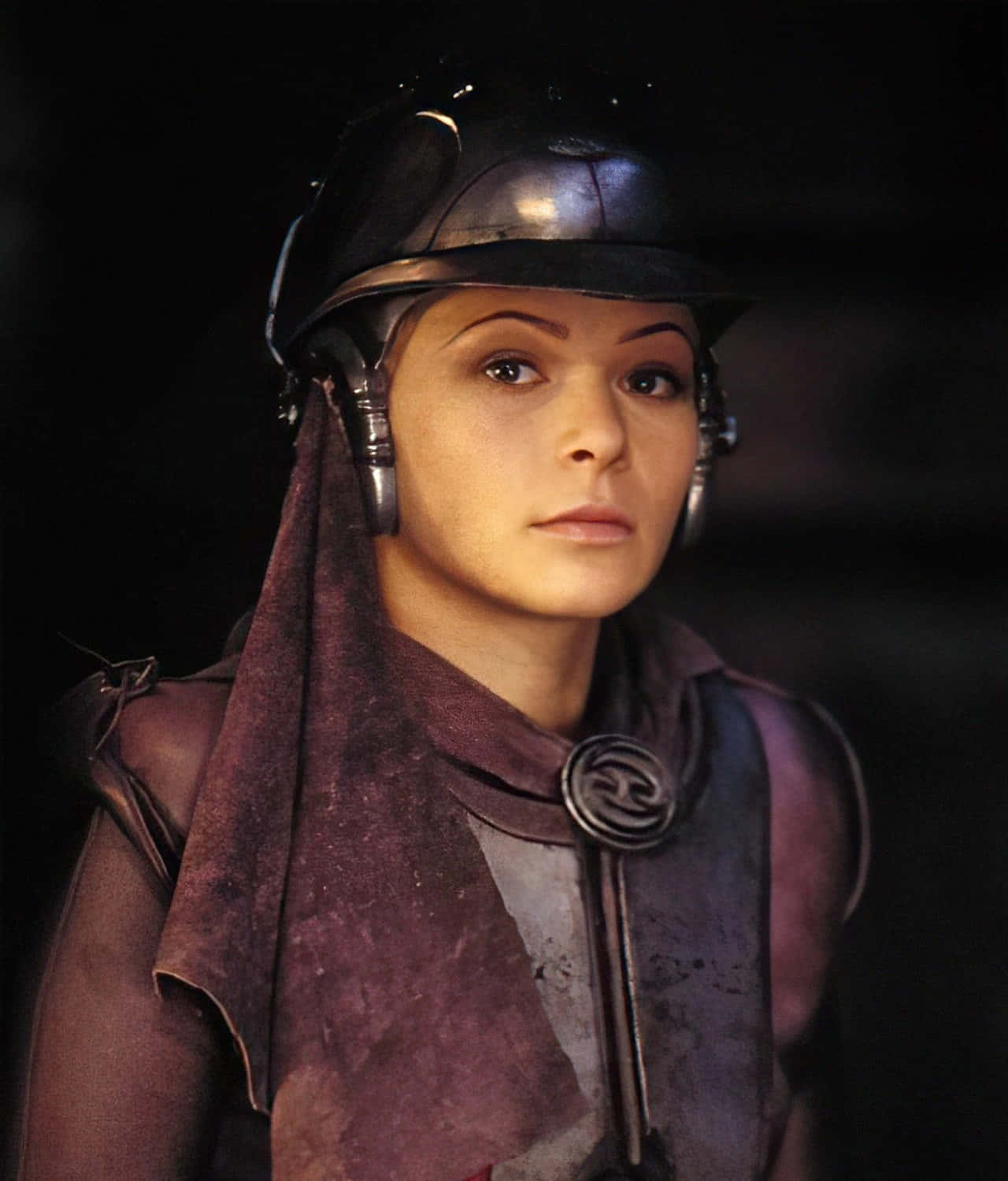 Zam Wesell, futuristic helmet, purple armor, HD Phone Wallpaper