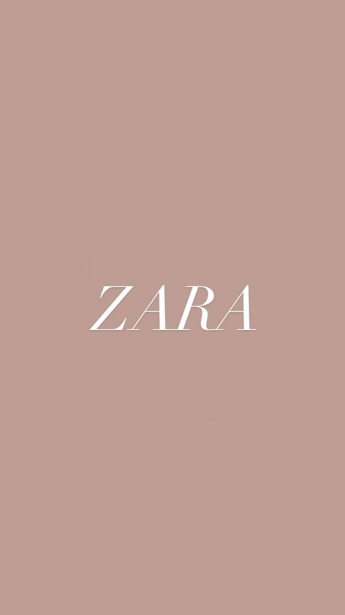 Zara, pink aesthetic, beige background, SD Phone Wallpaper