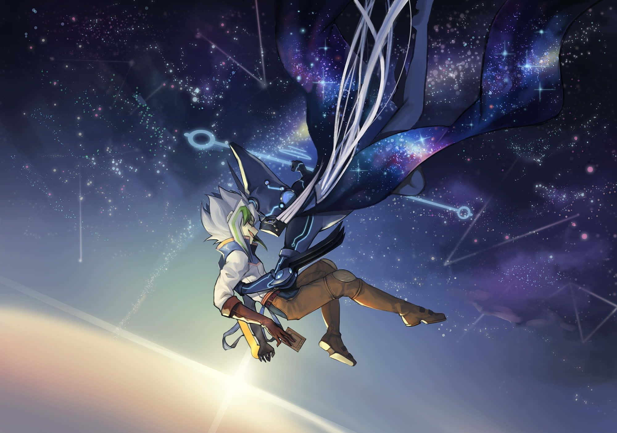 Zarc 2000, 1403, white hair, Full HD Desktop Wallpaper
