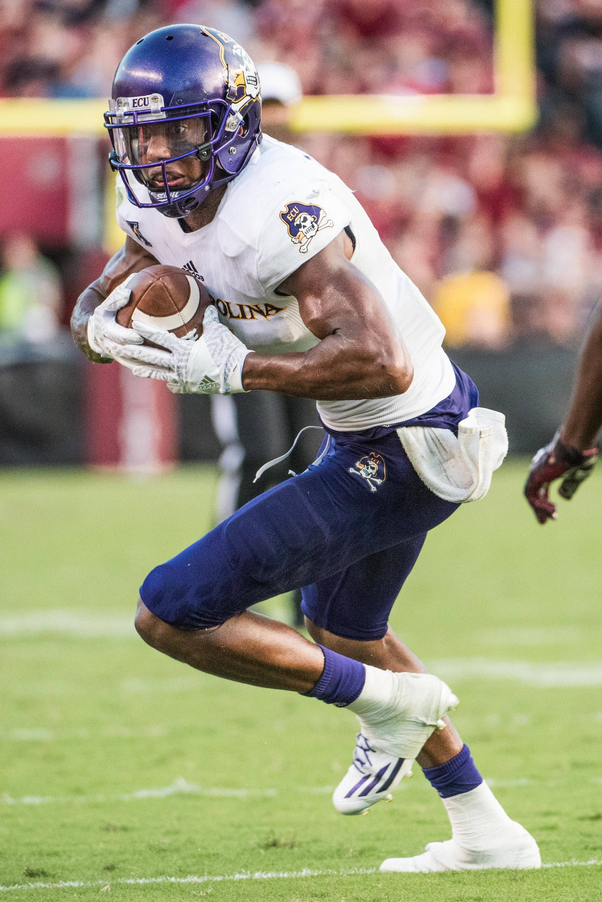 Zay Jones, football player, white and purple gear, 2K Phone Wallpaper