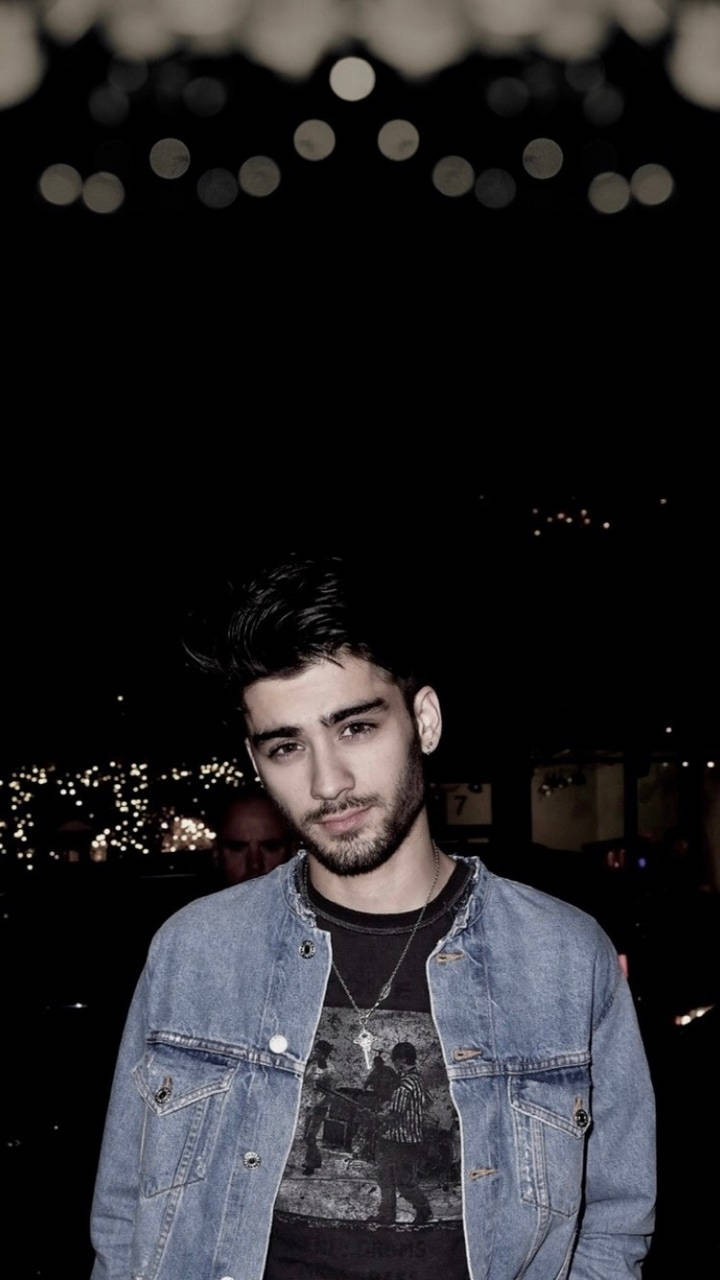 Zayn iPhone, denim jacket, beard, HD Phone Wallpaper