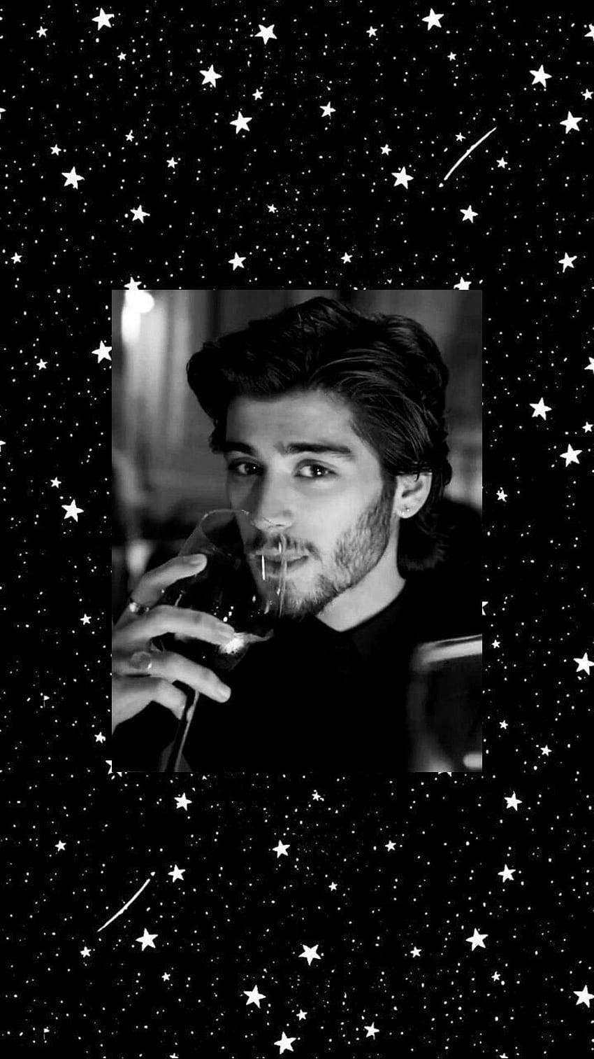 Zayn iPhone, starry night sky, shooting stars, HD Phone Wallpaper
