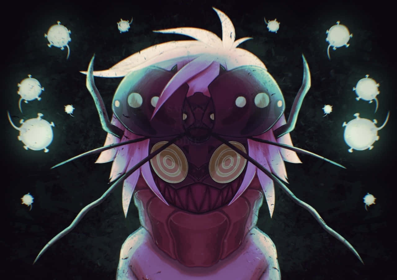 Zazie The Beast, anime character, large purple eyes, HD Desktop Wallpaper