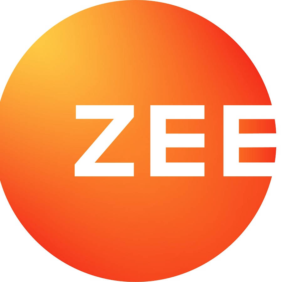 Zee TV, white, vibrant orange gradient circle, SD Desktop Wallpaper