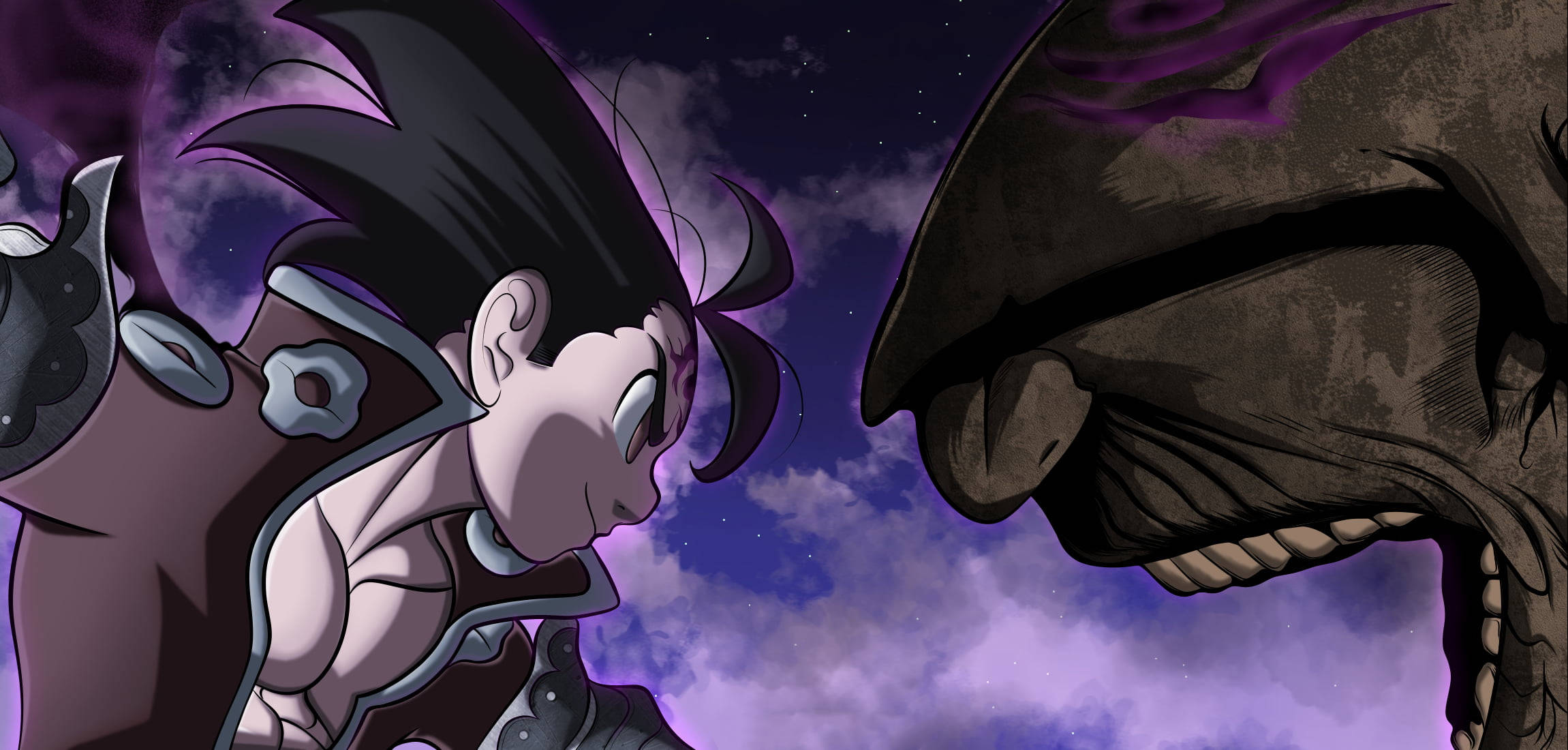 Zeldris, demon, monstrous skull, Full HD Desktop Wallpaper