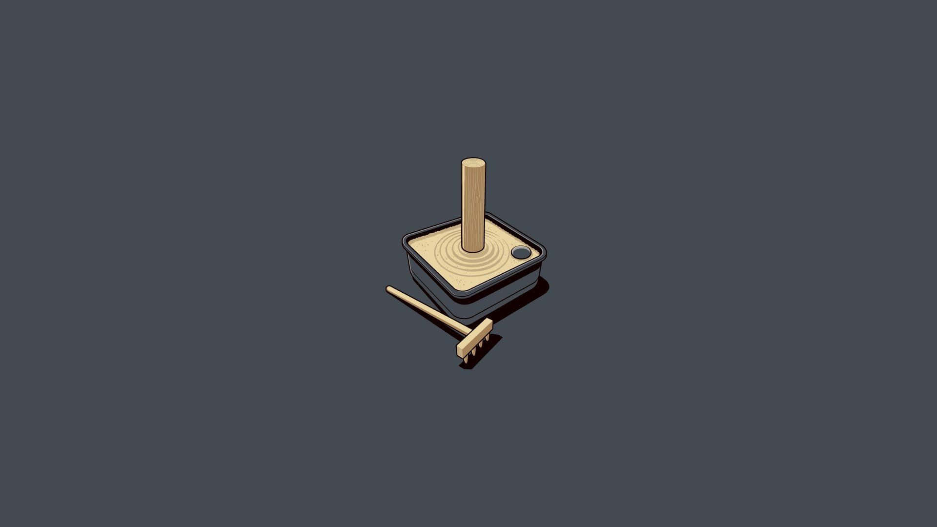 1920 x 1080, minimalist wallpaper, sand garden, Full HD Desktop Wallpaper