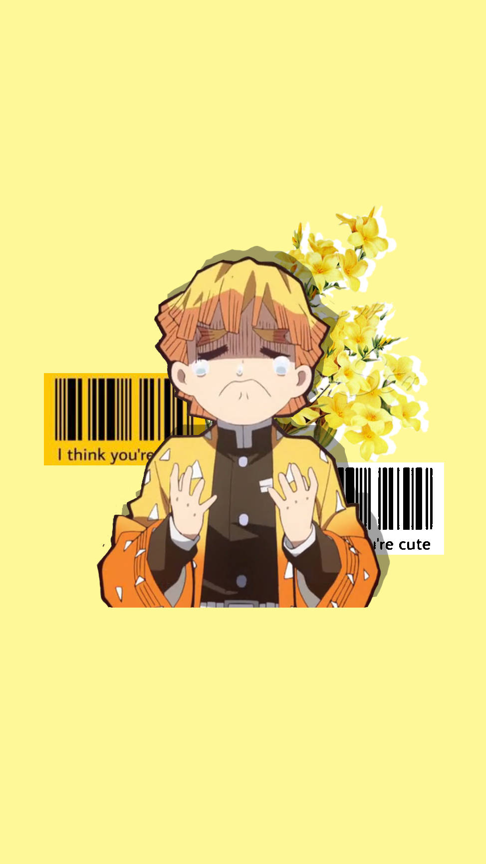 Zenitsu, yellow, blonde hair, HD Phone Wallpaper