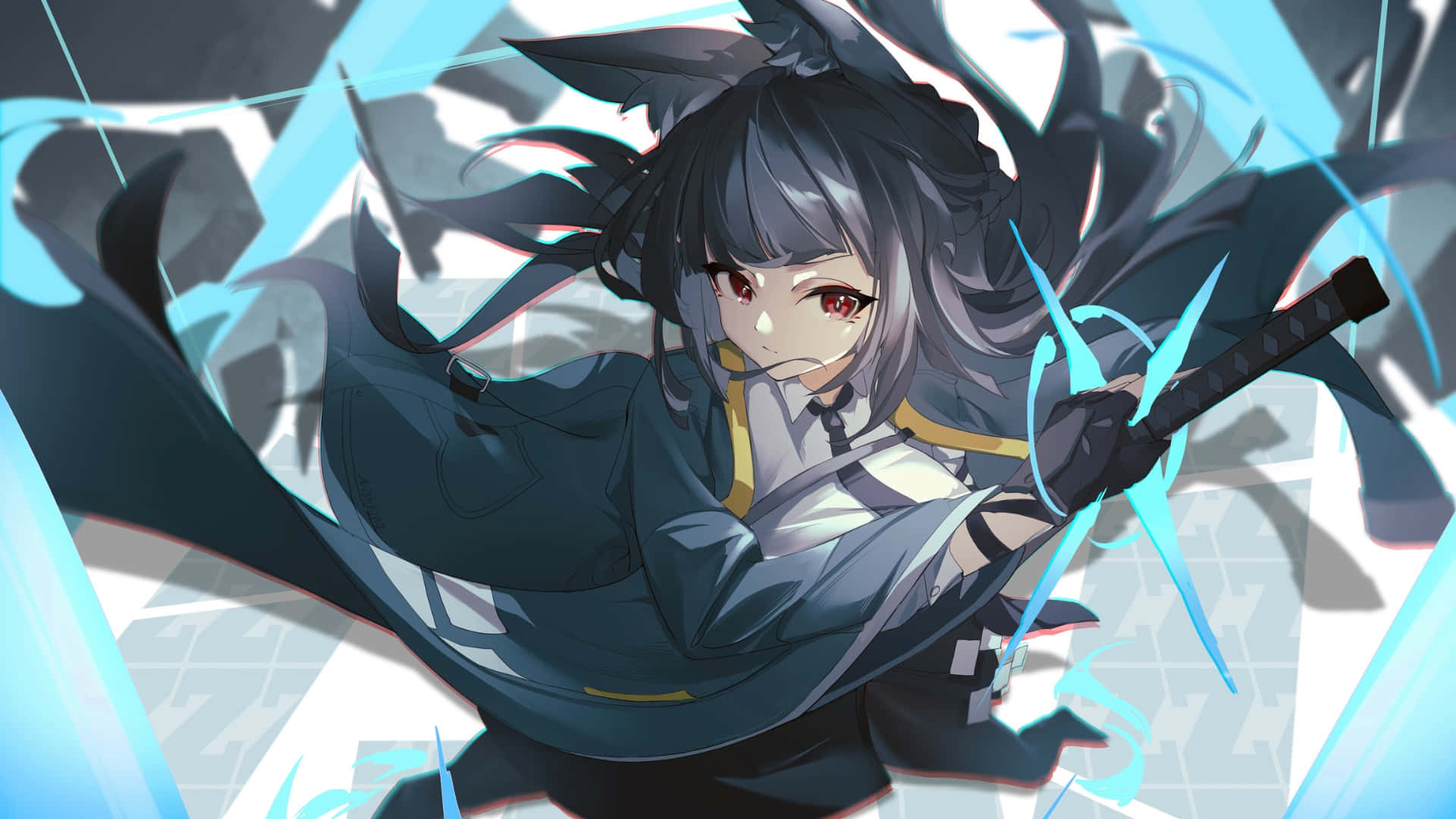 Zenless Zone Zero, anime girl, dark hair, Full HD Desktop Wallpaper