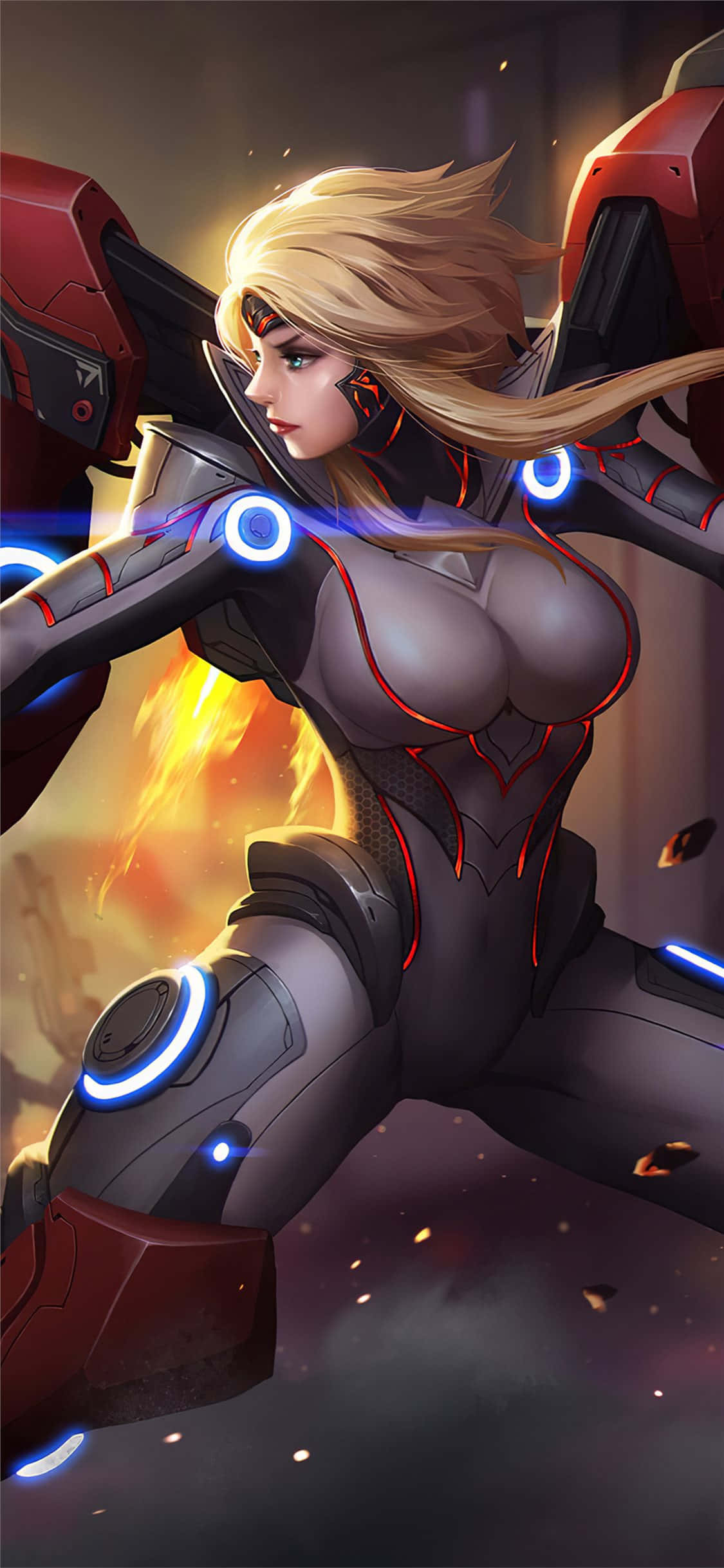 Zero Suit Samus, blonde female warrior, futuristic armor, Full HD Phone Wallpaper