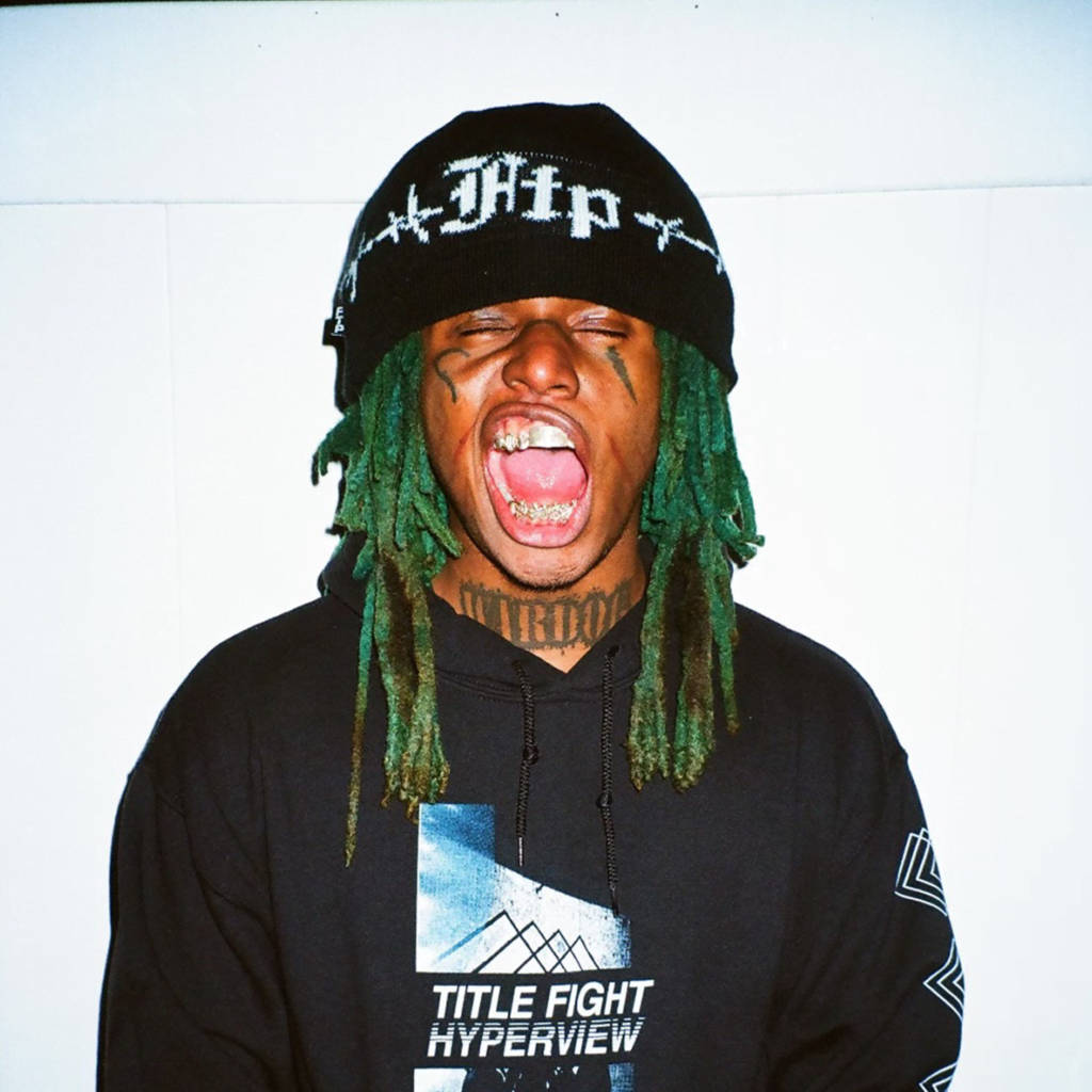 Zillakami, 3 One 6, green dreadlocks, SD Desktop Wallpaper