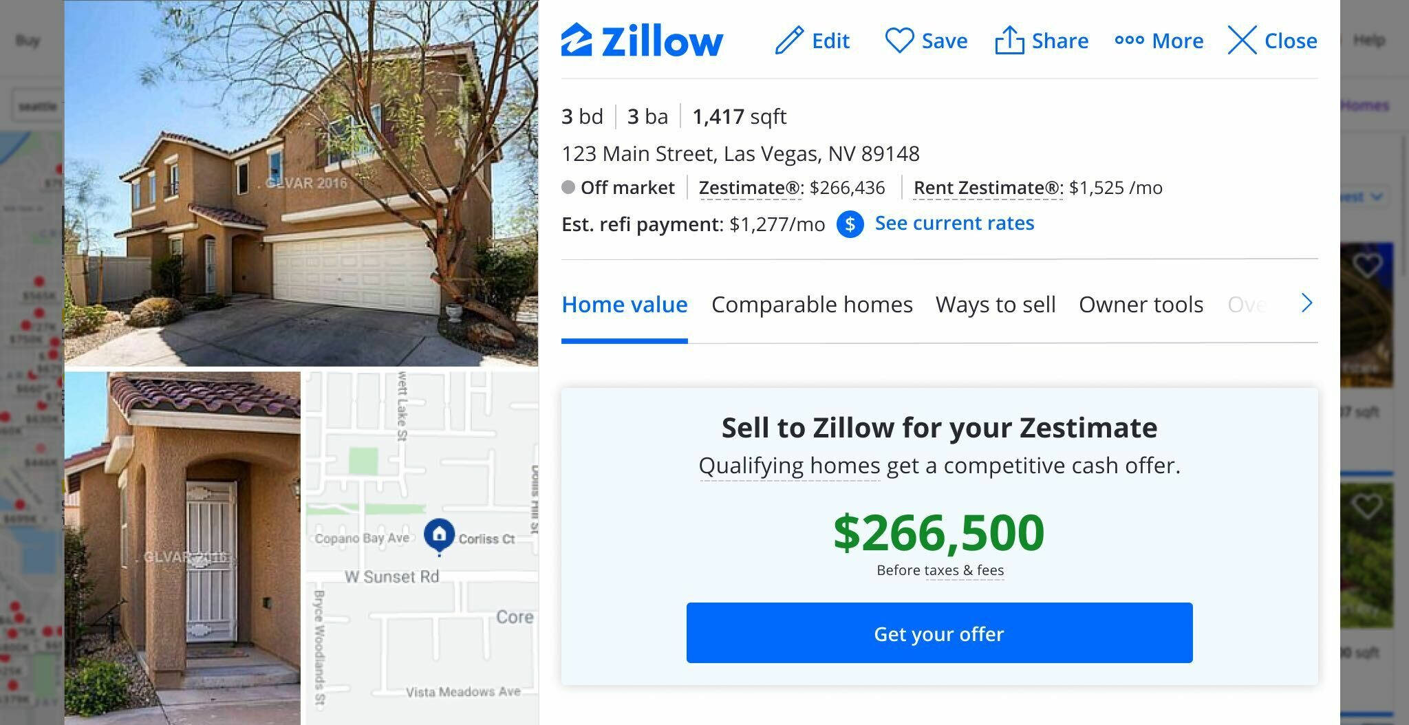 Zillow, vintage house, tan stucco, Full HD Desktop Wallpaper