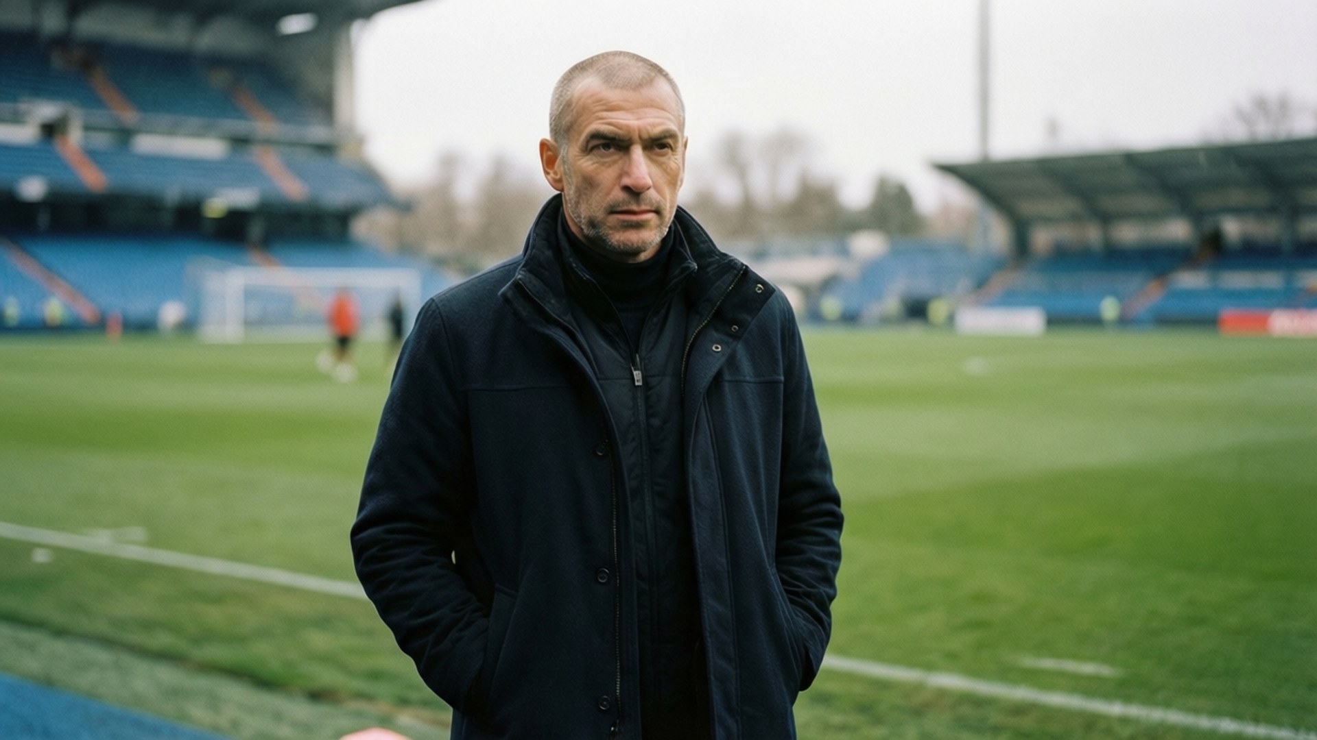 Zidane, manager, touchline, Full HD Desktop Wallpaper
