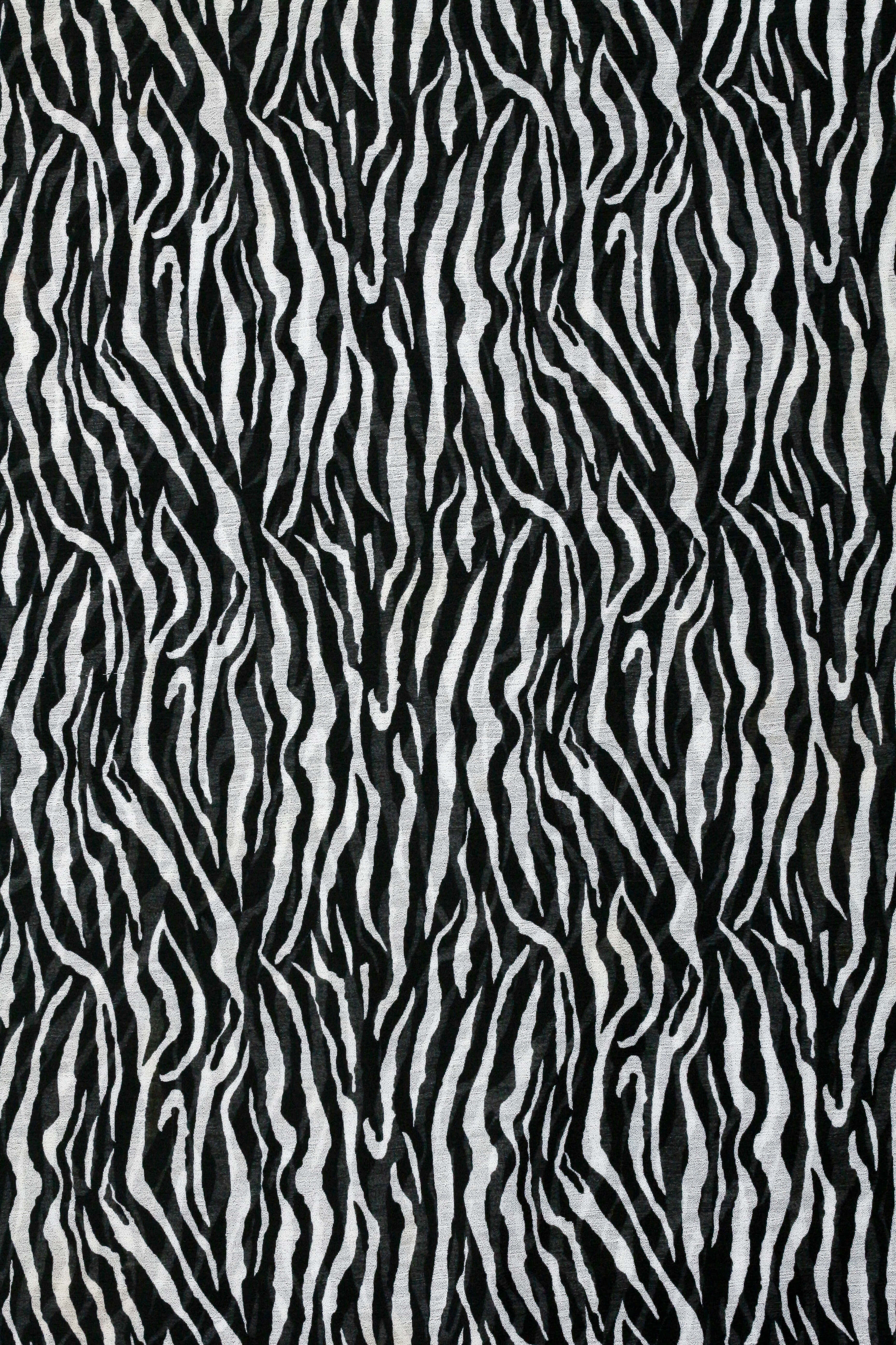 zebra print, black and white, textured fabric, 5K Phone Wallpaper