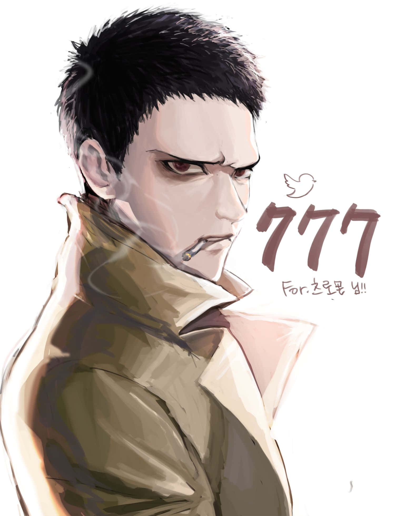 Zombieman, tan coat, dark hair, Full HD Phone Wallpaper