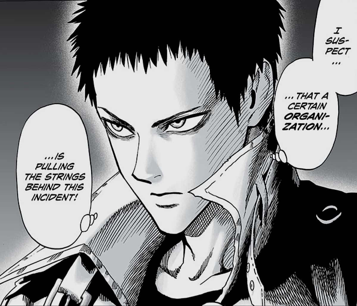 Zombieman, anime character, spiky hair, SD Desktop Wallpaper