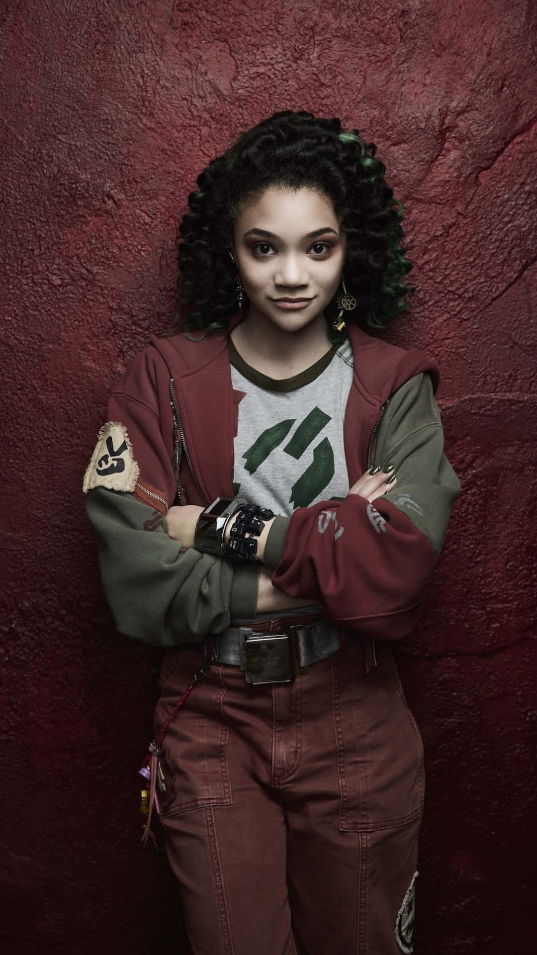 Zombies 4, character style, curly hair, Full HD Phone Wallpaper