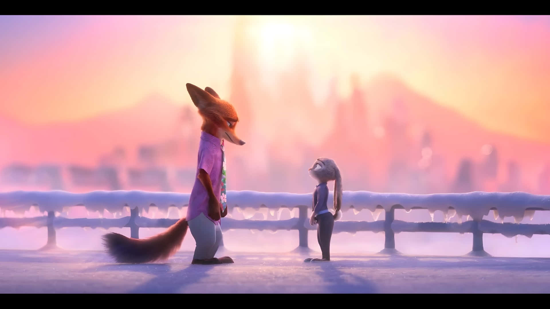 Zootopia 2, fox, rabbit, Full HD Desktop Wallpaper