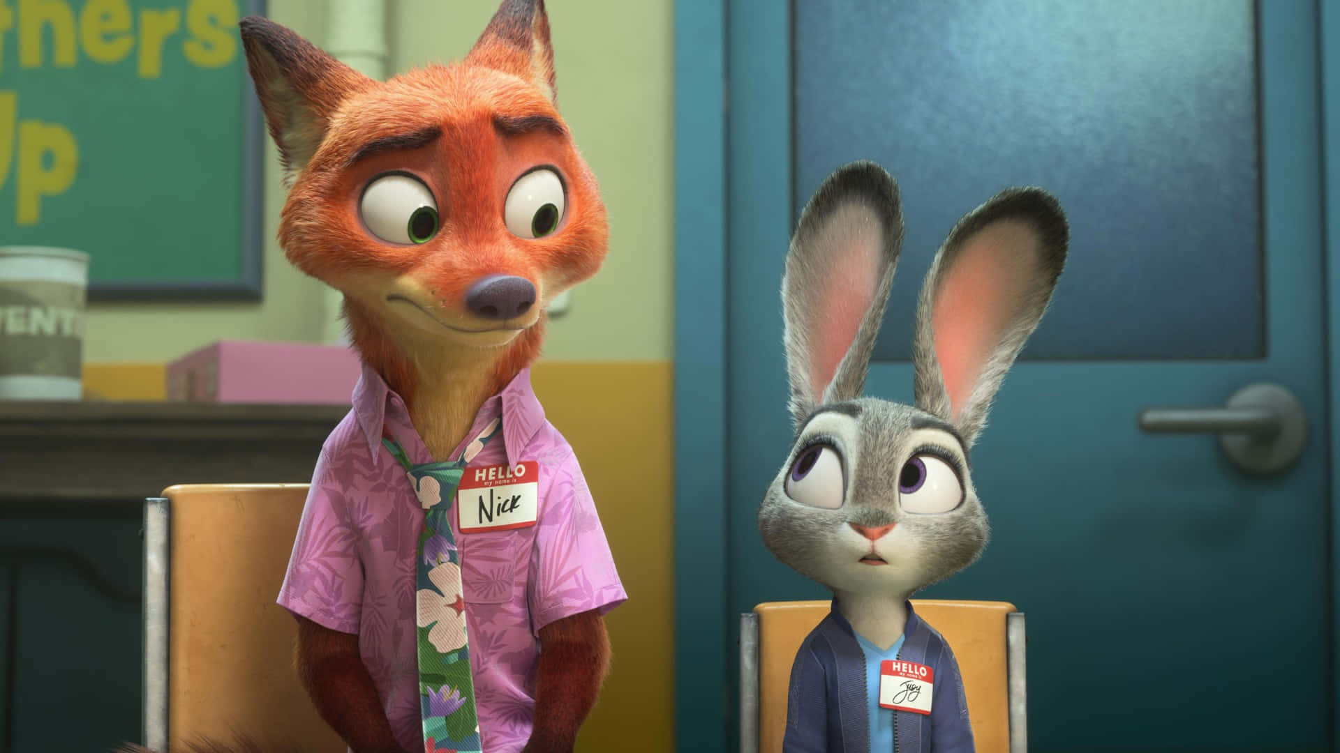Zootopia 2, fox, rabbit, Full HD Desktop Wallpaper