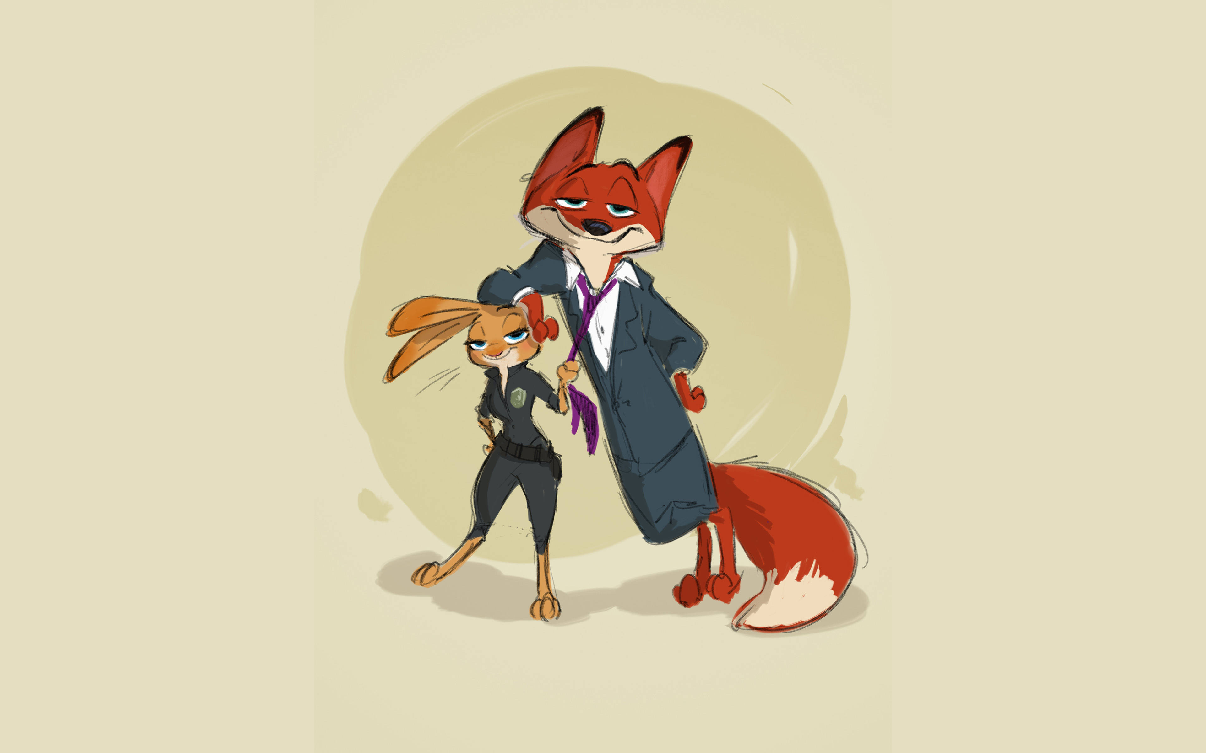 Zootopia, fox, suit, 4K Desktop Wallpaper