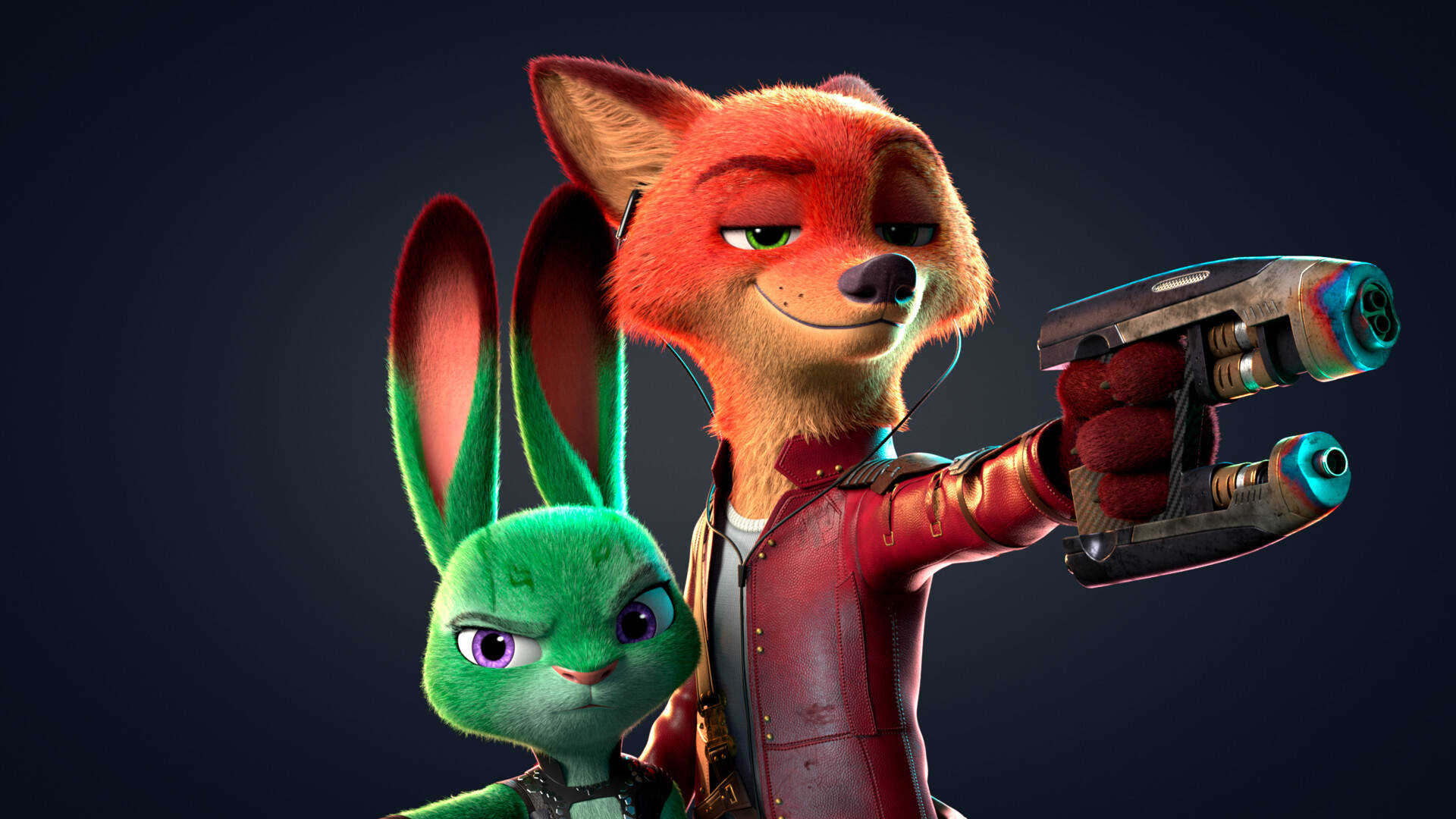 Zootopia, fox, rabbit, Full HD Desktop Wallpaper